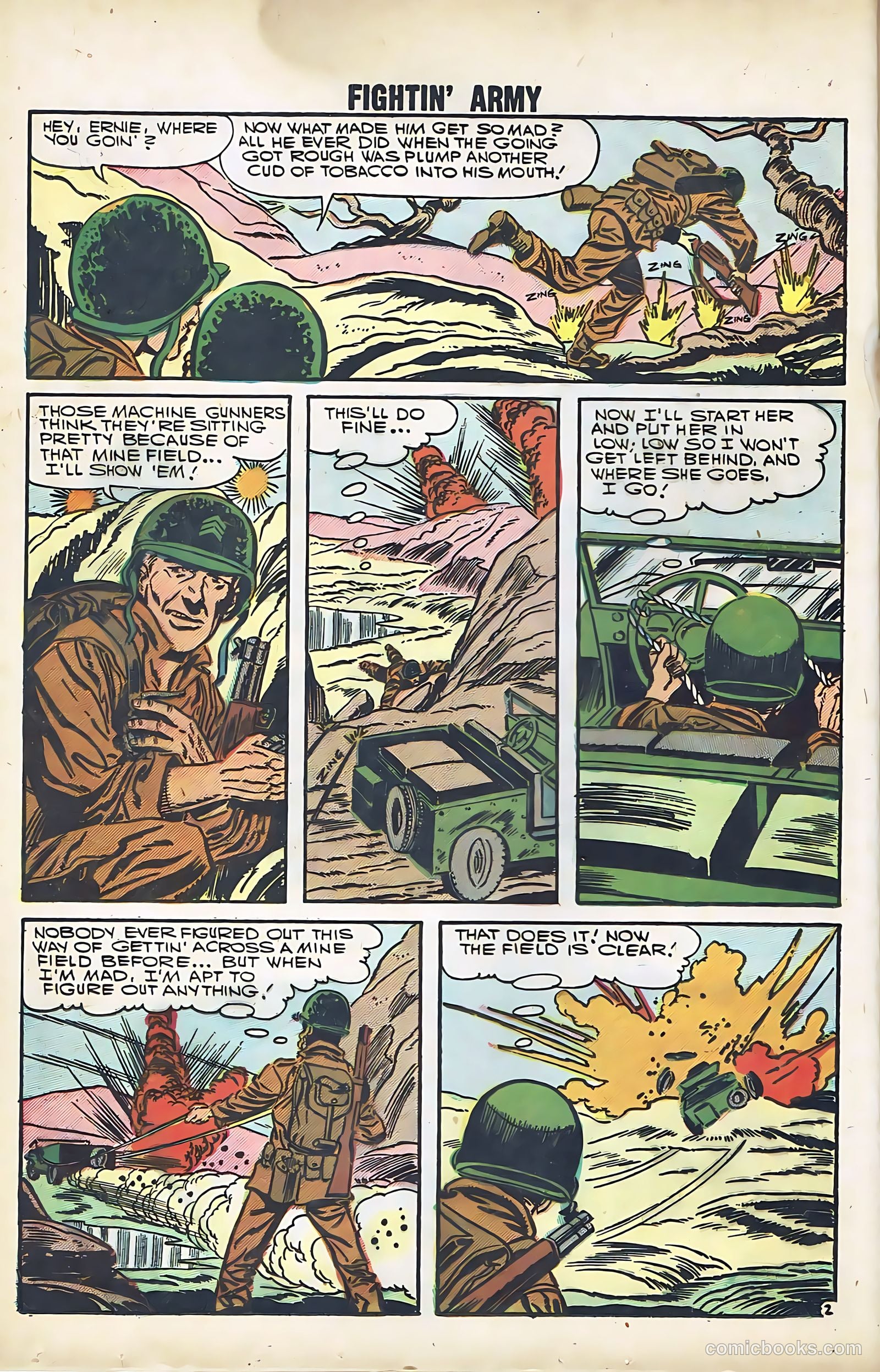 Fightin' Army #24 (1958) — page 30 of 68