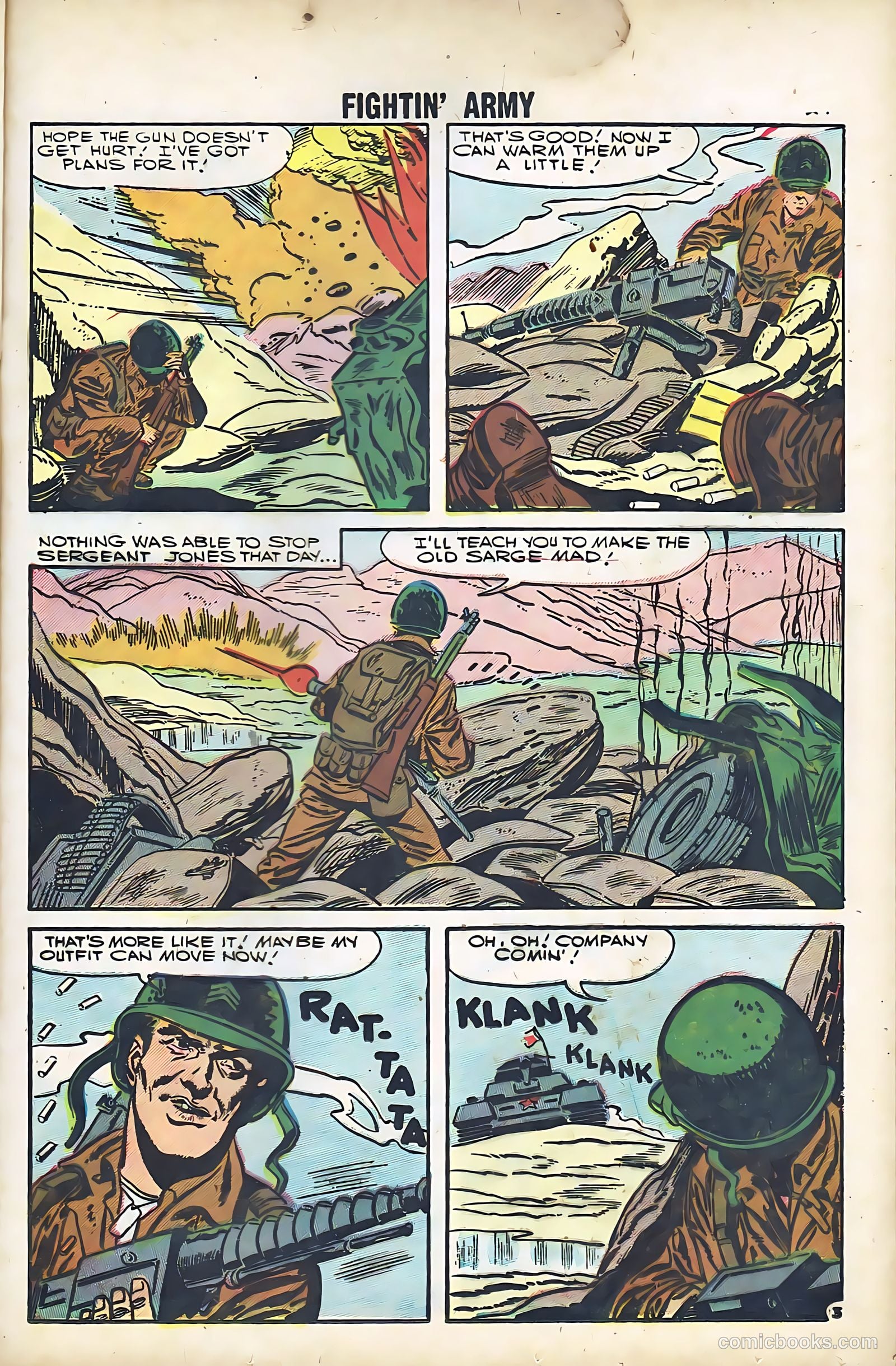 Fightin' Army #24 (1958) — page 31 of 68
