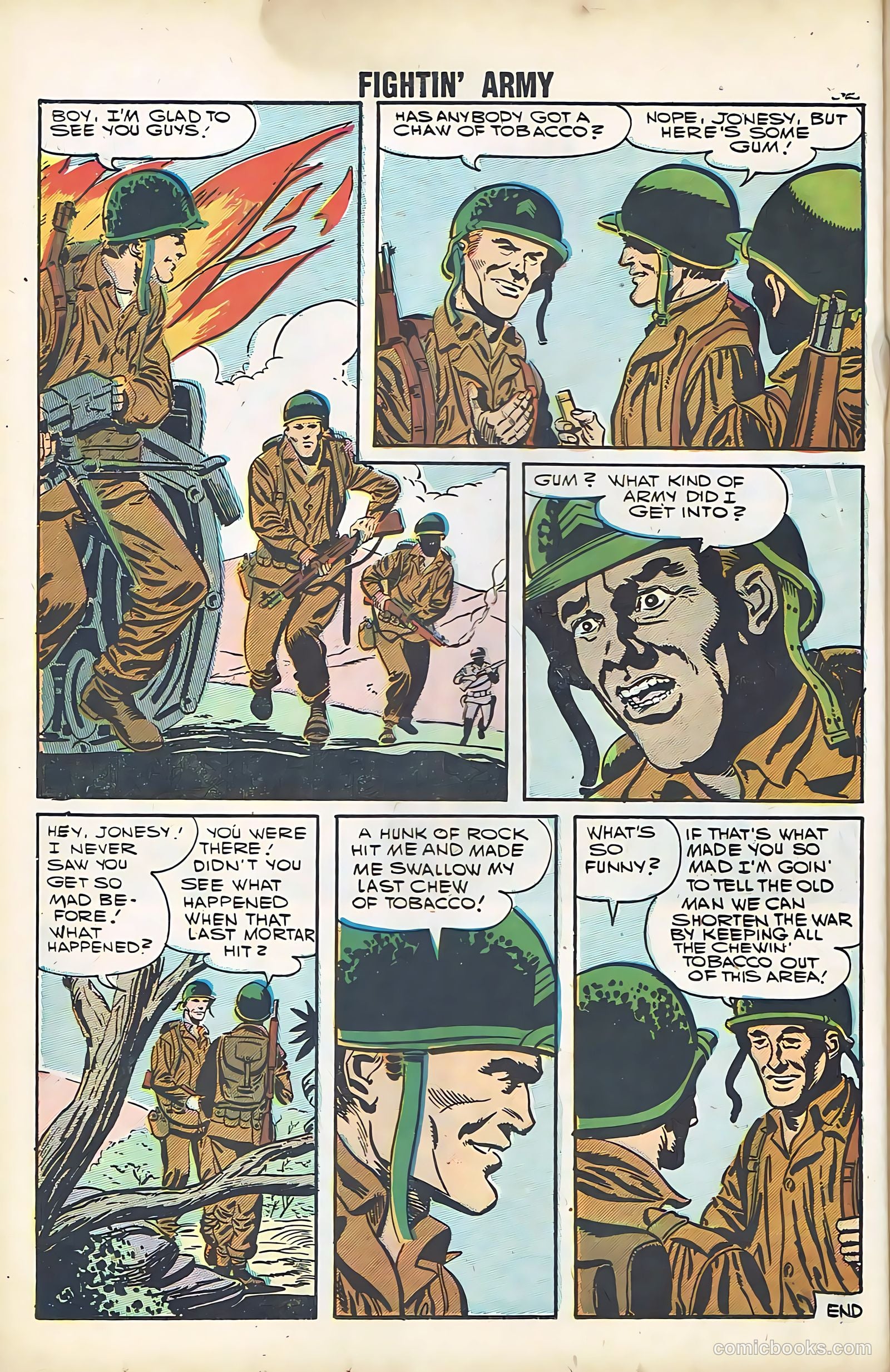 Fightin' Army #24 (1958) — page 34 of 68