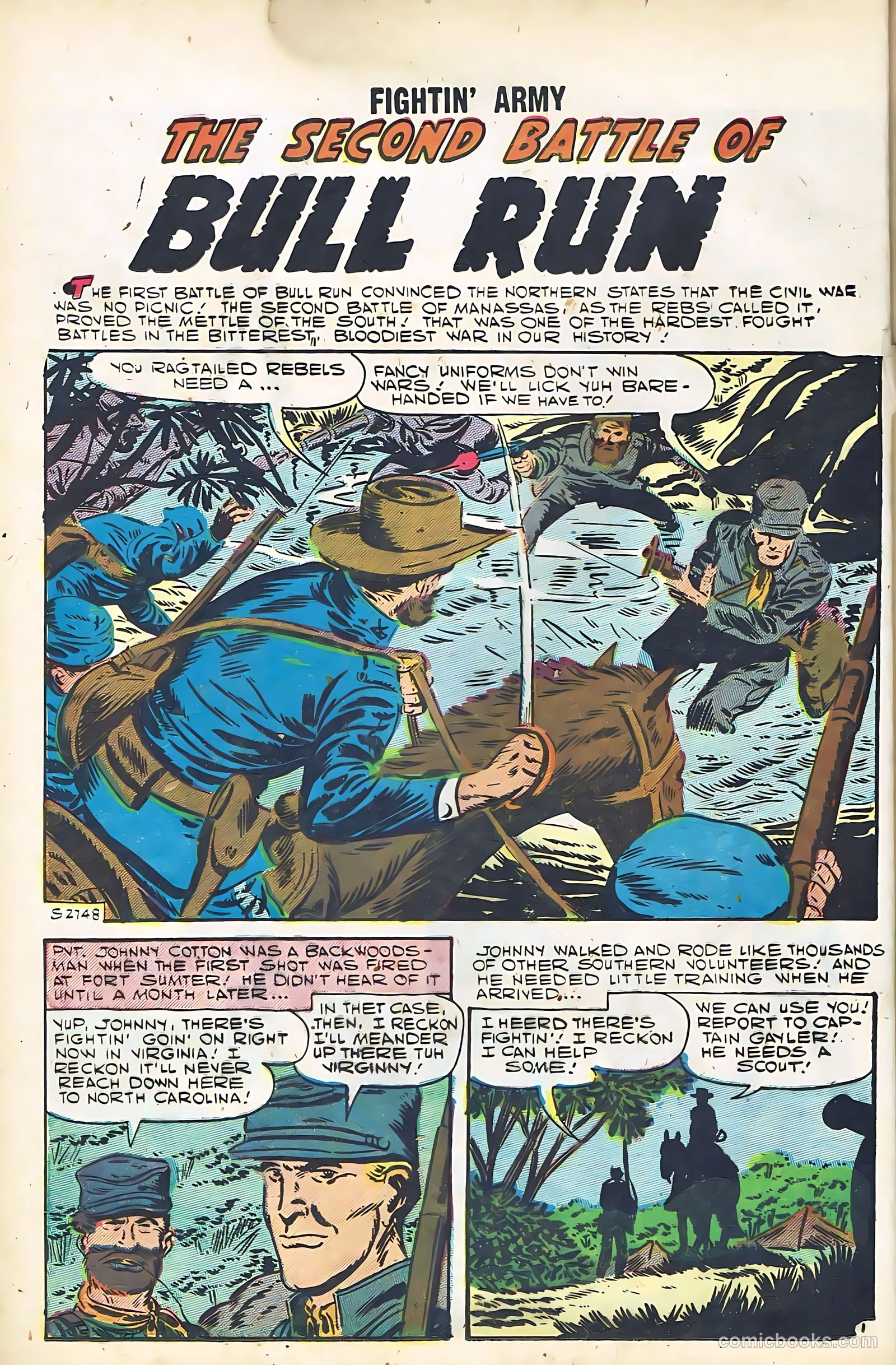 Fightin' Army #24 (1958) — page 38 of 68