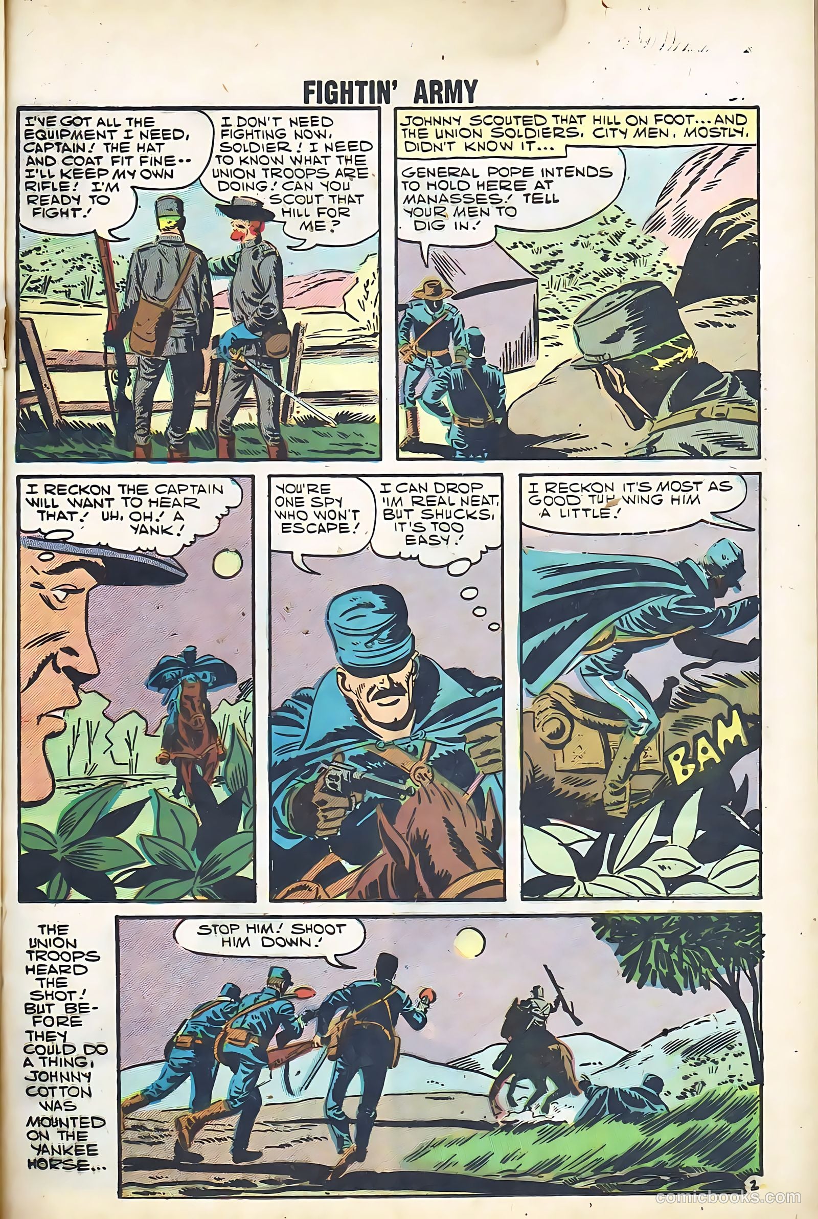 Fightin' Army #24 (1958) — page 39 of 68