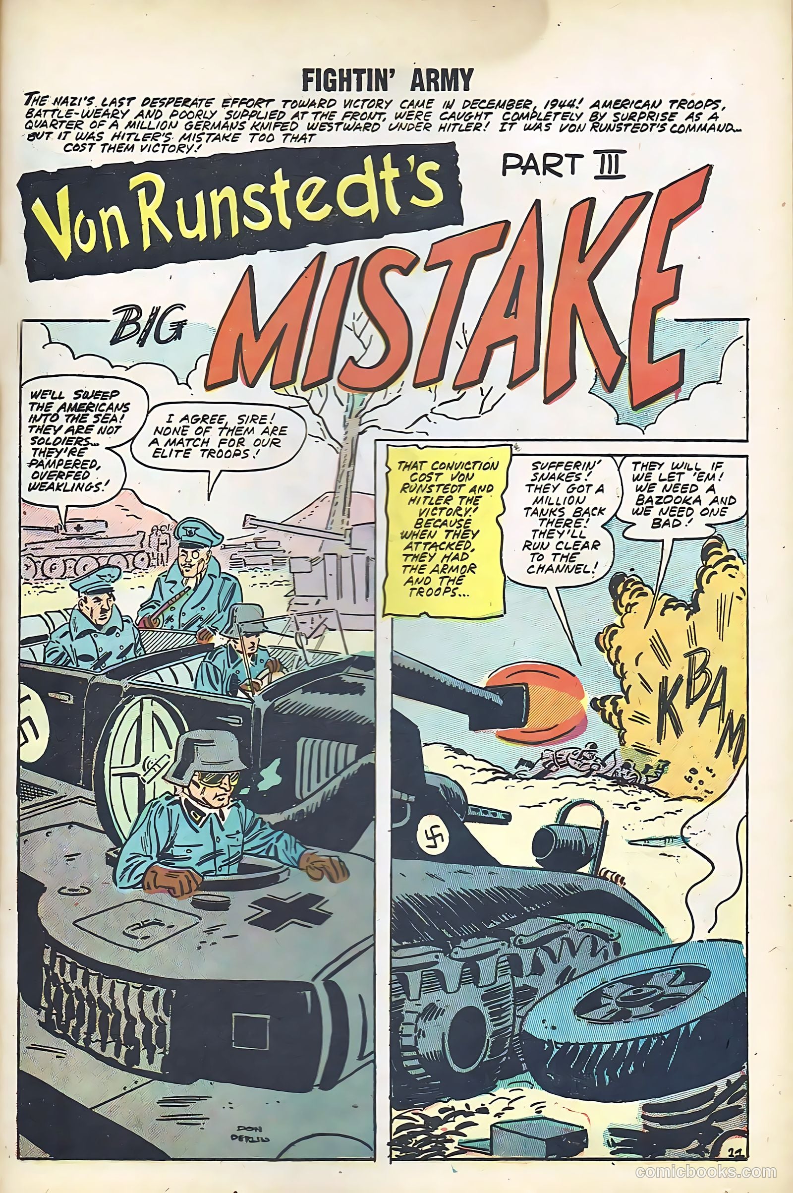 Fightin' Army #24 (1958) — page 43 of 68