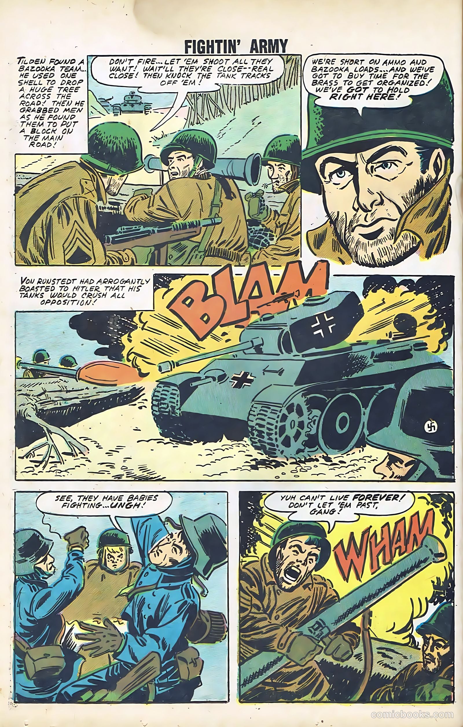 Fightin' Army #24 (1958) — page 44 of 68