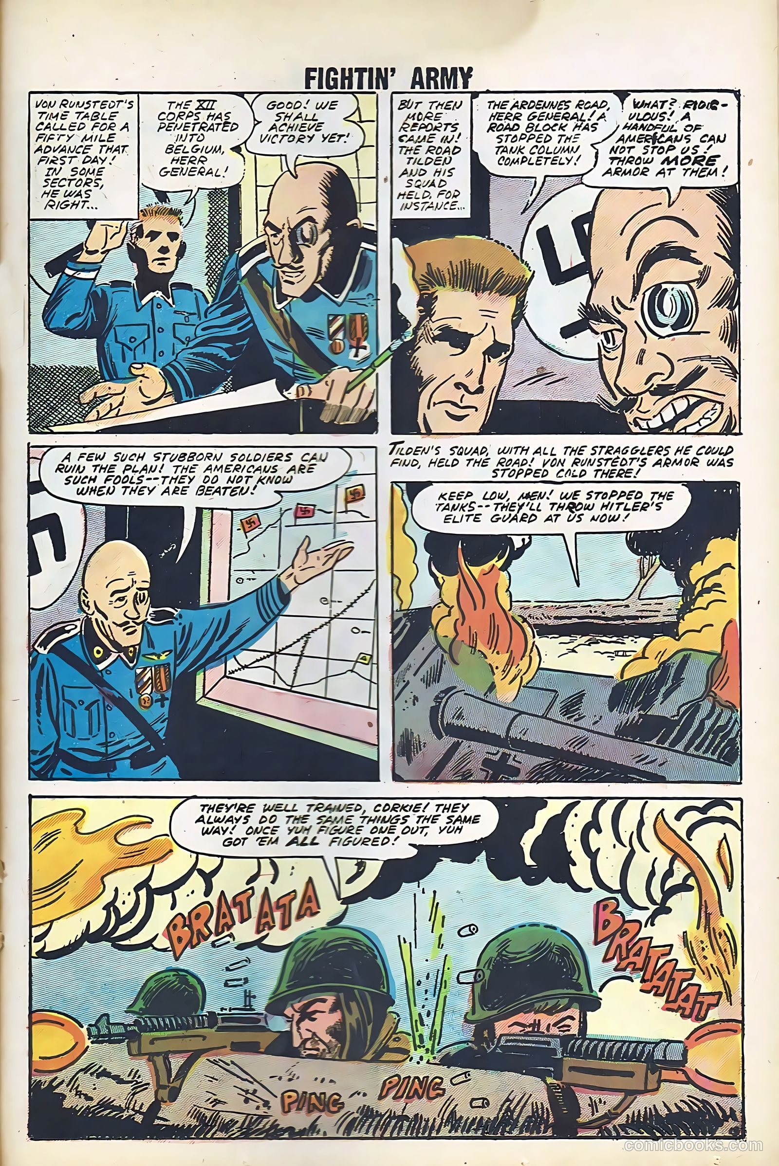 Fightin' Army #24 (1958) — page 45 of 68