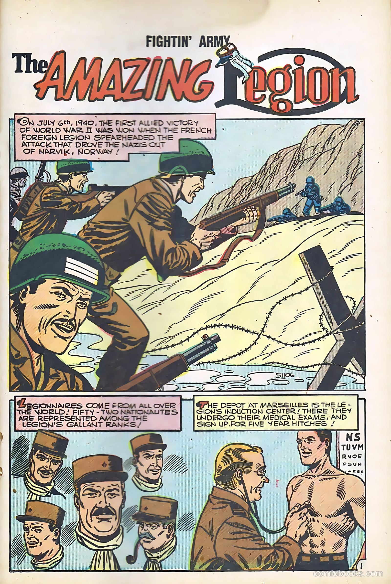 Fightin' Army #24 (1958) — page 49 of 68