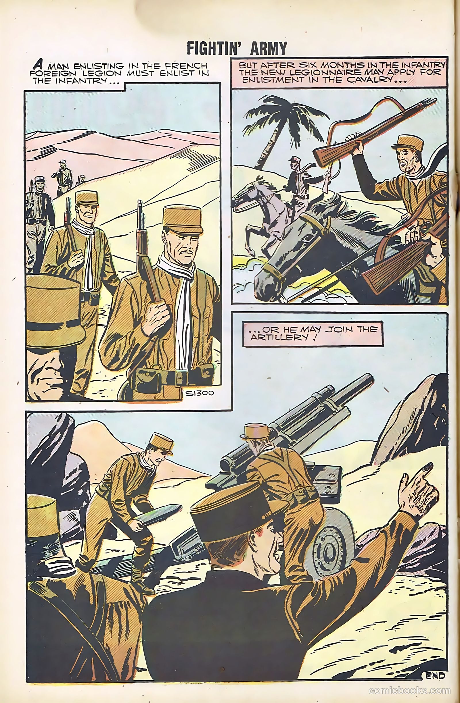 Fightin' Army #24 (1958) — page 50 of 68