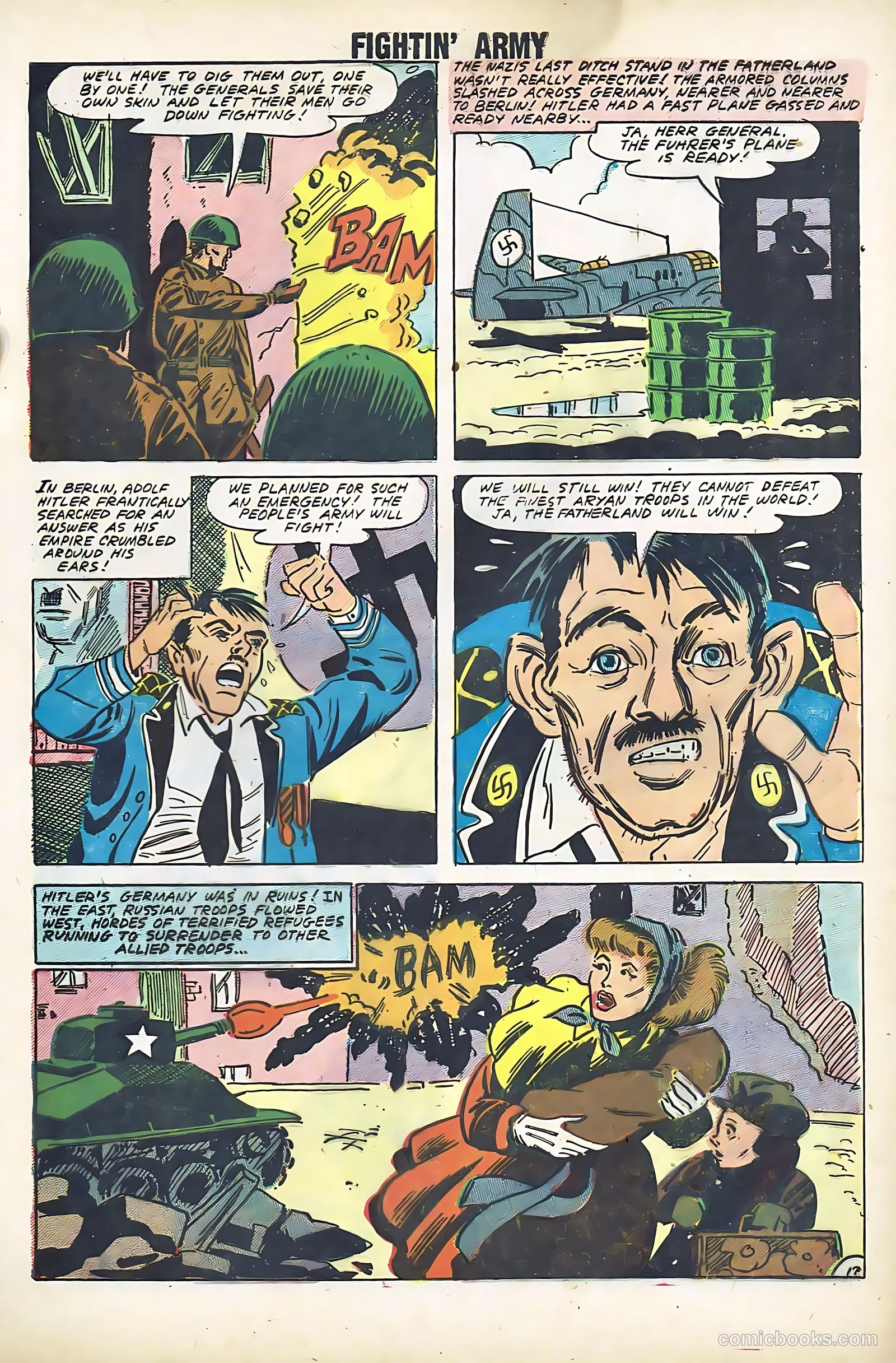 Fightin' Army #24 (1958) — page 55 of 68
