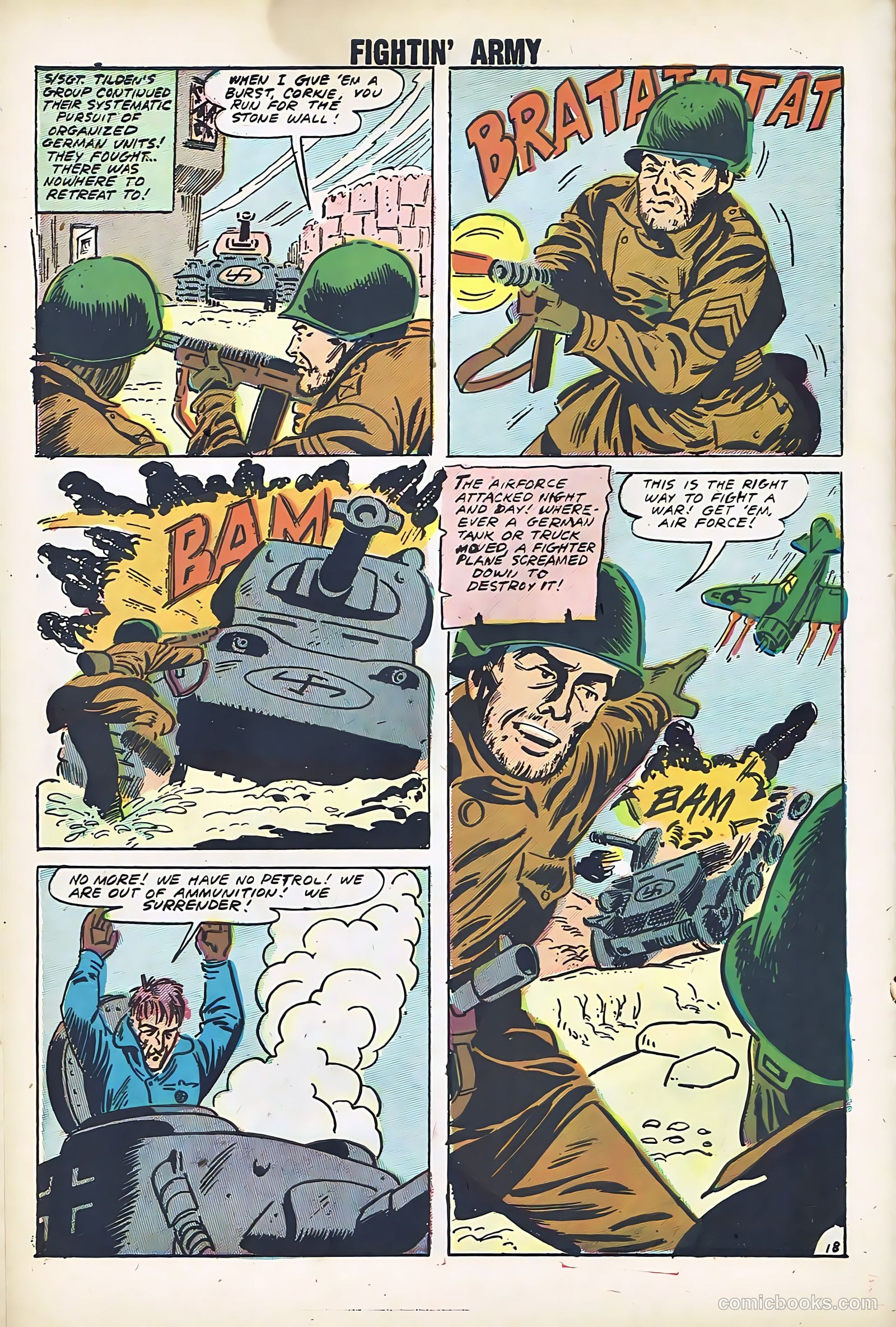 Fightin' Army #24 (1958) — page 56 of 68