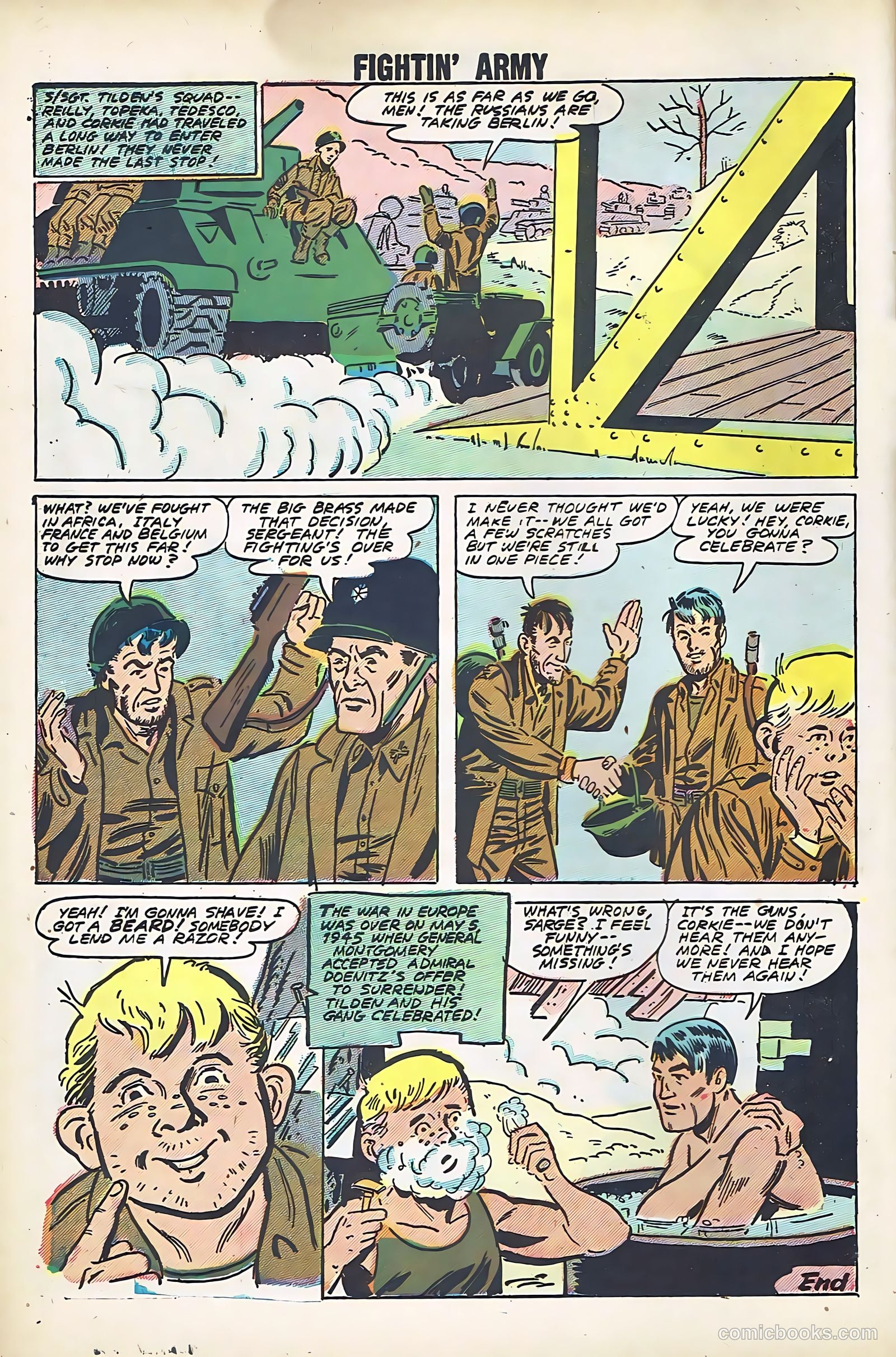 Fightin' Army #24 (1958) — page 58 of 68