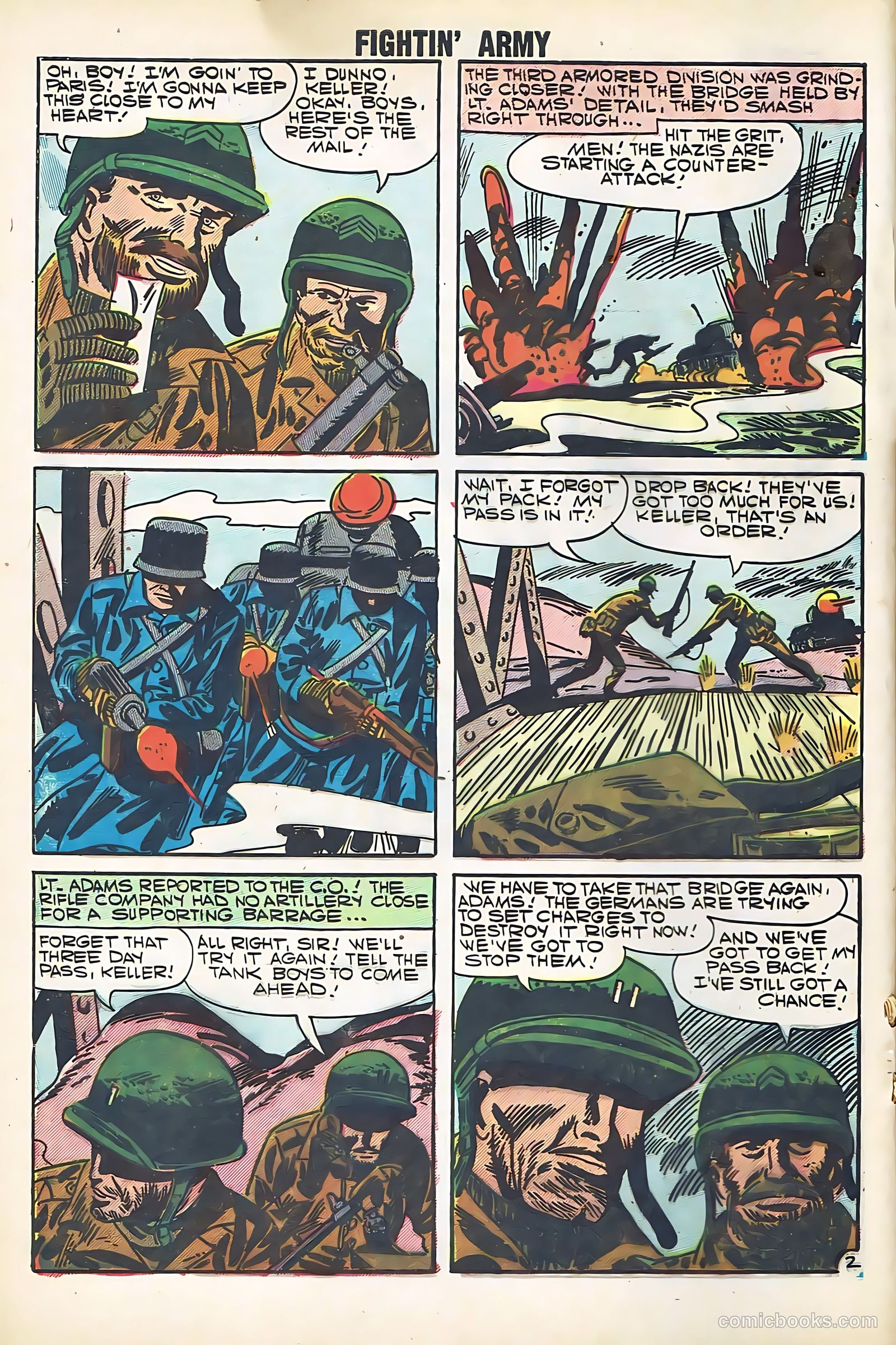 Fightin' Army #24 (1958) — page 60 of 68