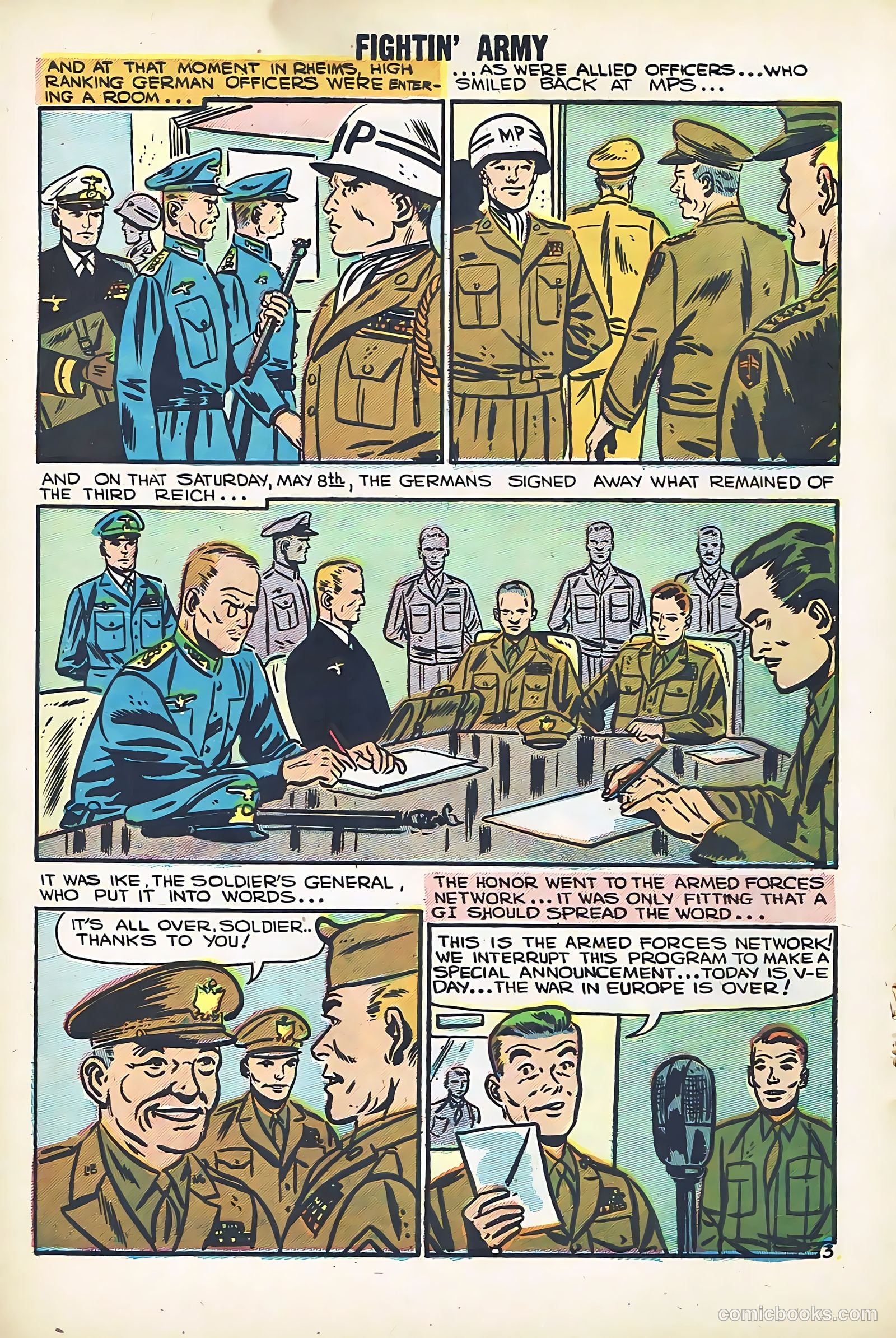 Fightin' Army #24 (1958) — page 64 of 68