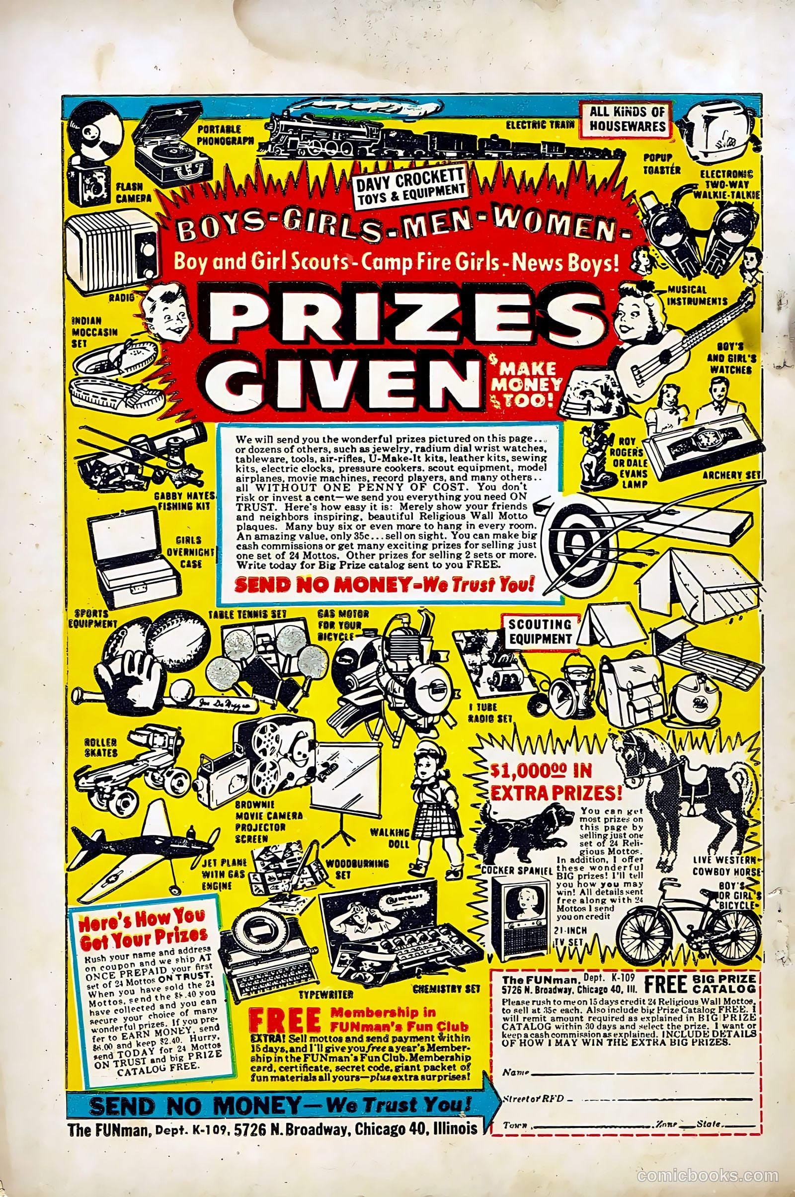 Fightin' Army #24 (1958) — page 68 of 68