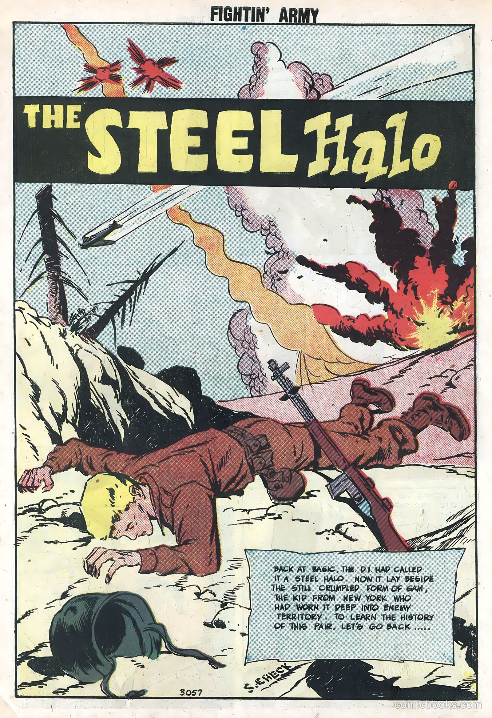 Fightin' Army #25 (1958) — page 3 of 36
