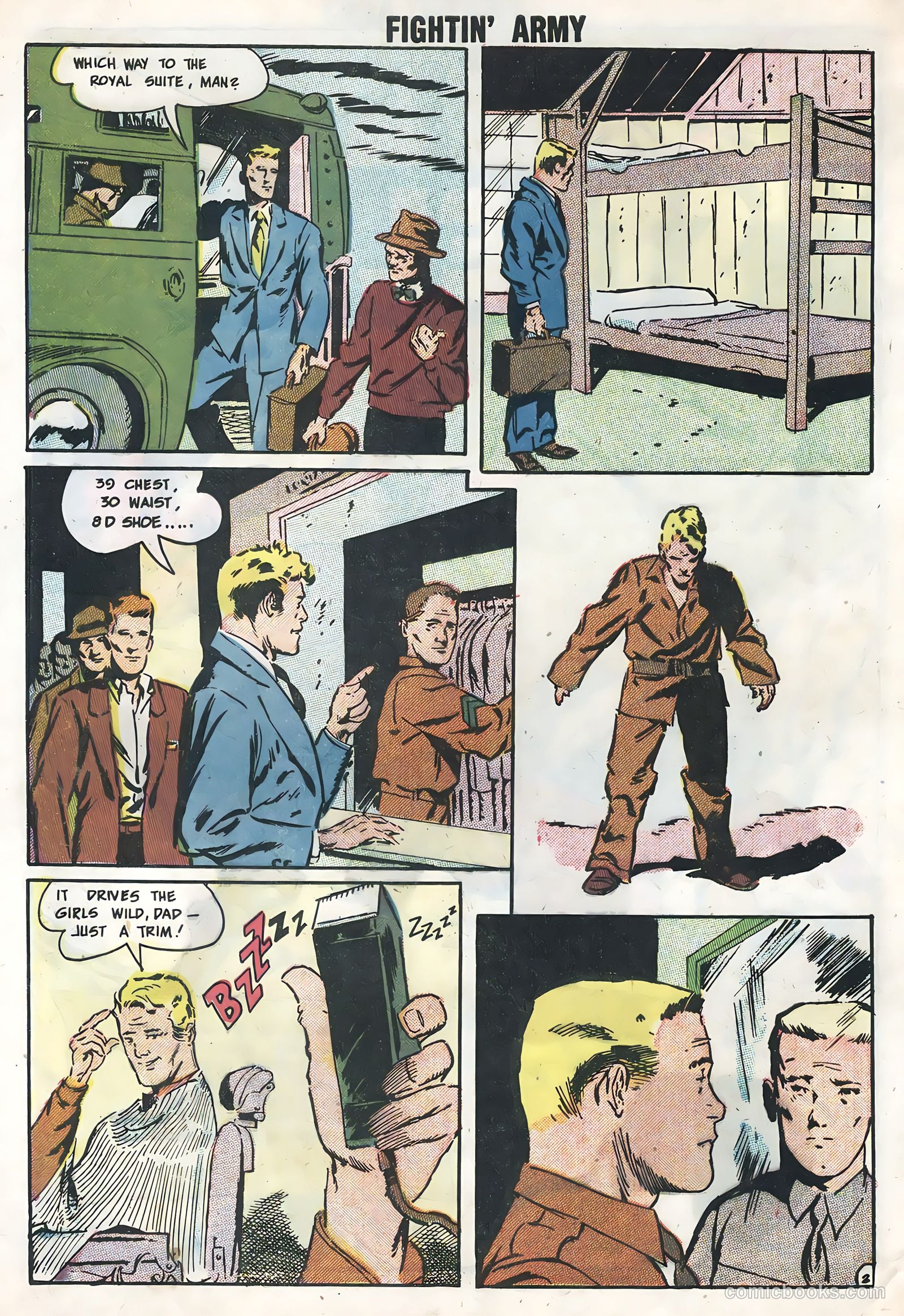 Fightin' Army #25 (1958) — page 4 of 36