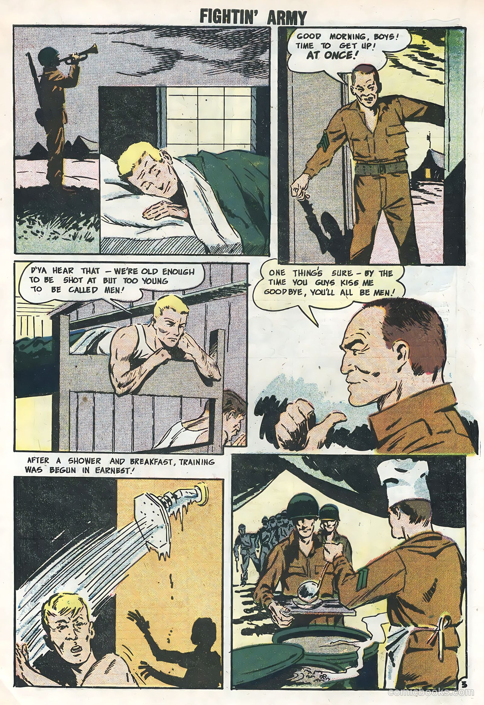 Fightin' Army #25 (1958) — page 5 of 36
