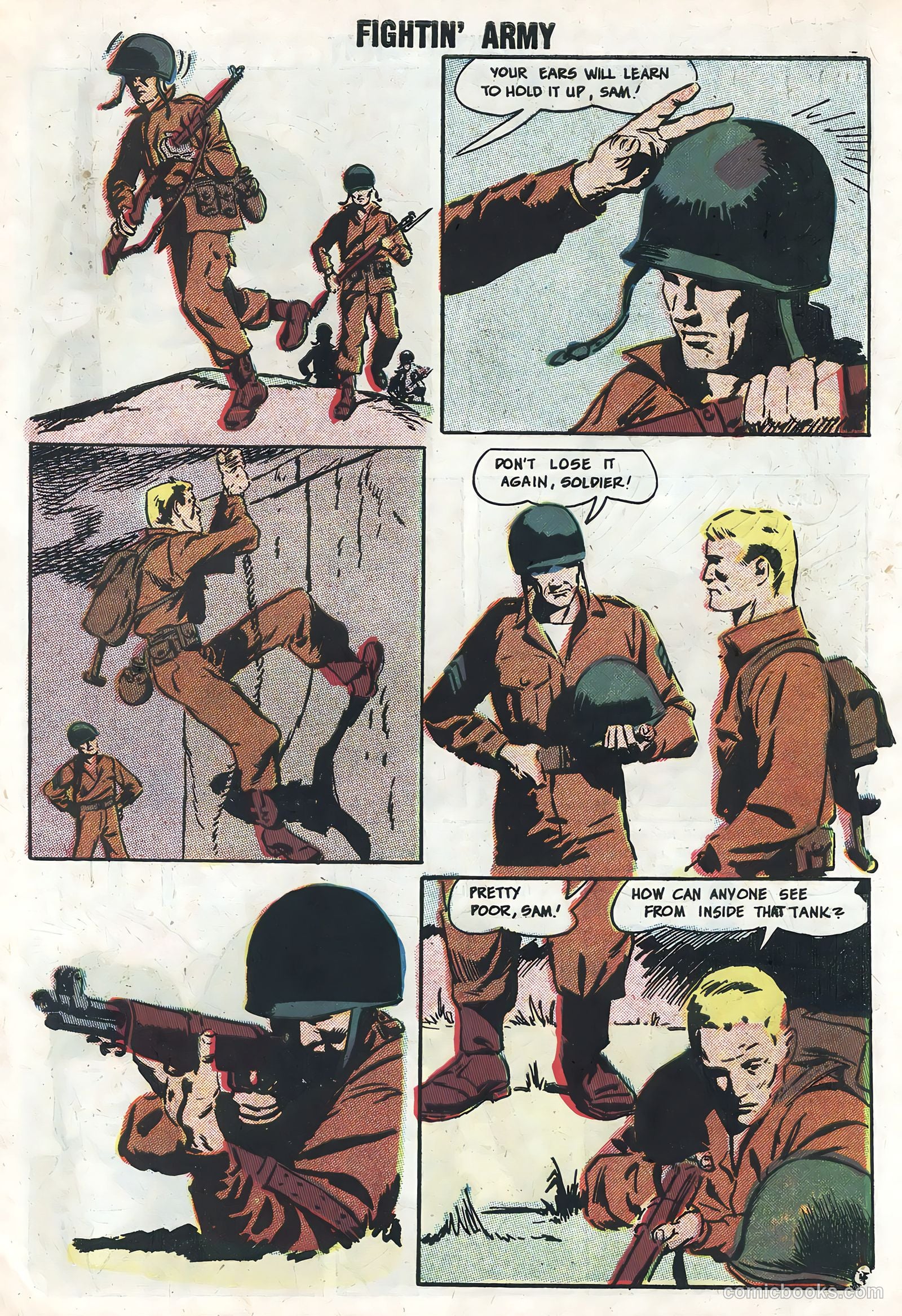 Fightin' Army #25 (1958) — page 7 of 36
