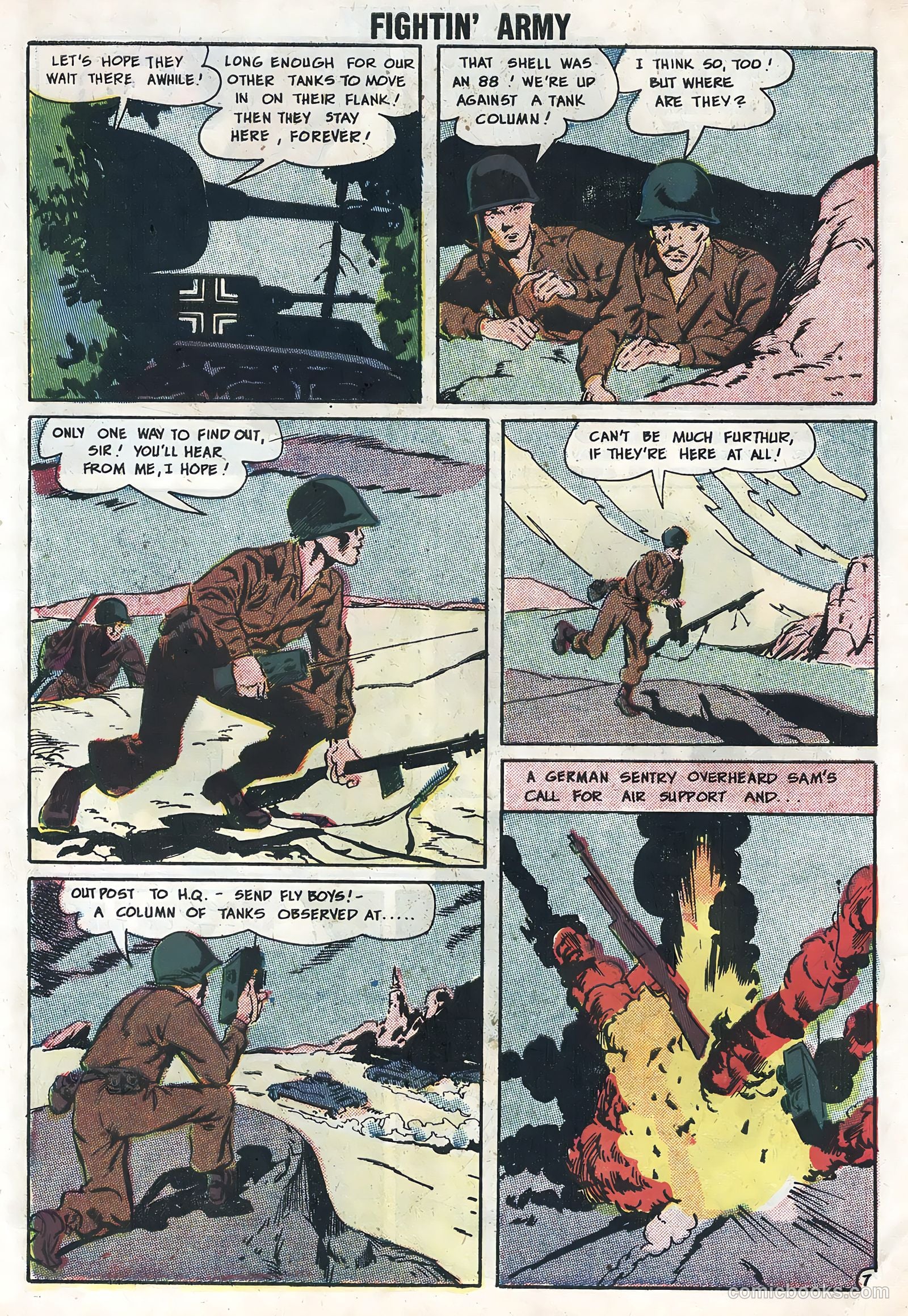 Fightin' Army #25 (1958) — page 10 of 36