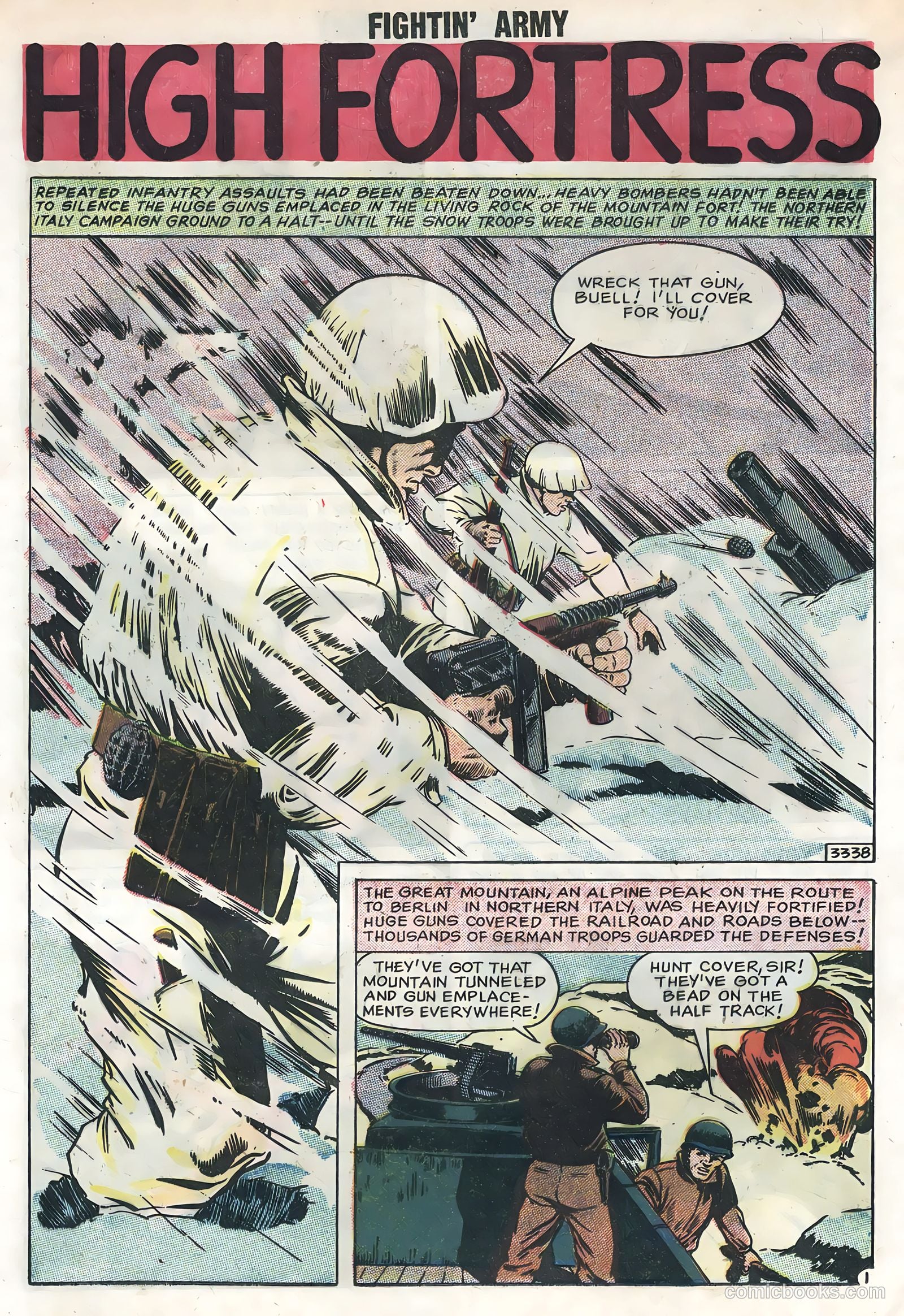 Fightin' Army #25 (1958) — page 12 of 36