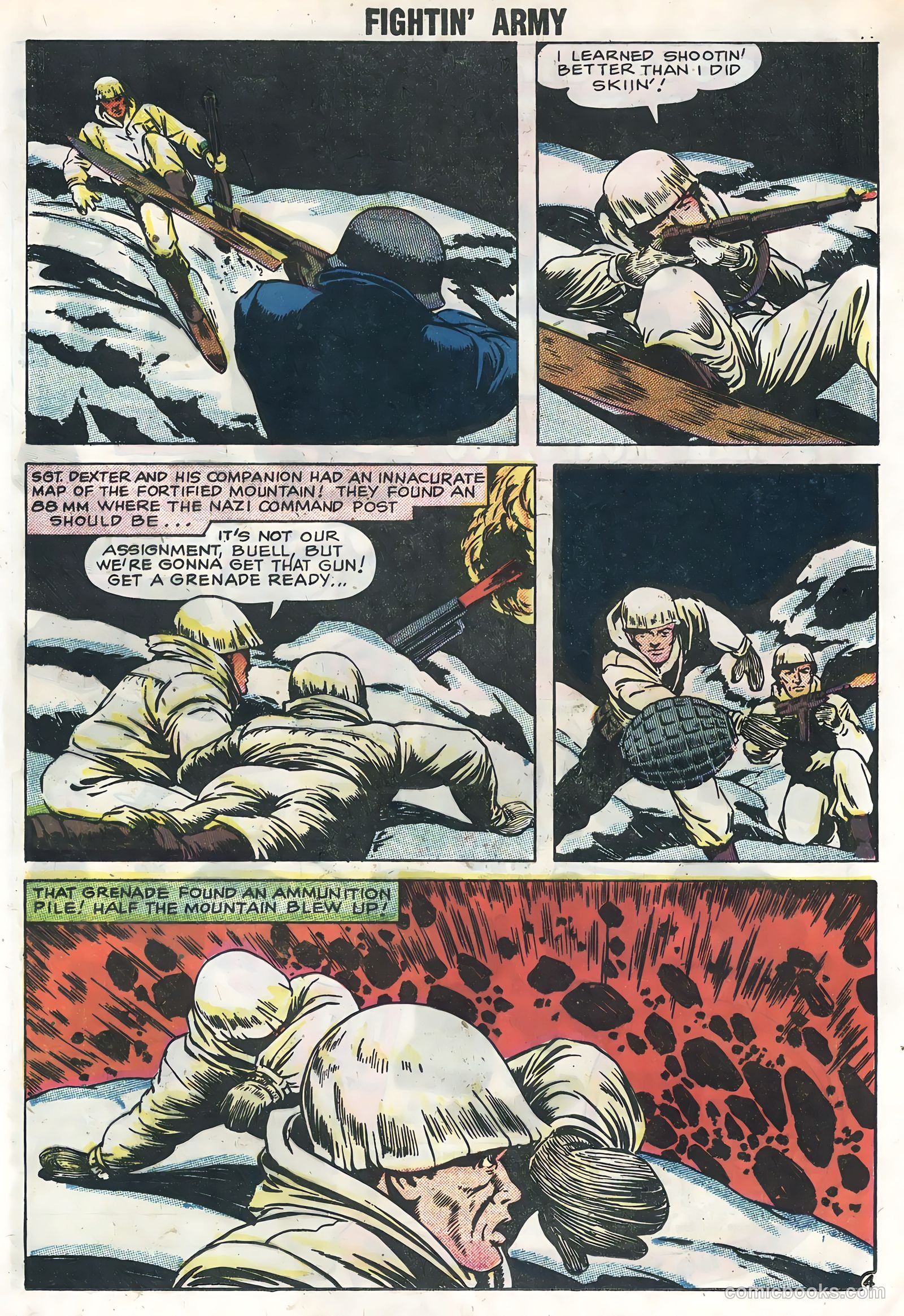 Fightin' Army #25 (1958) — page 16 of 36