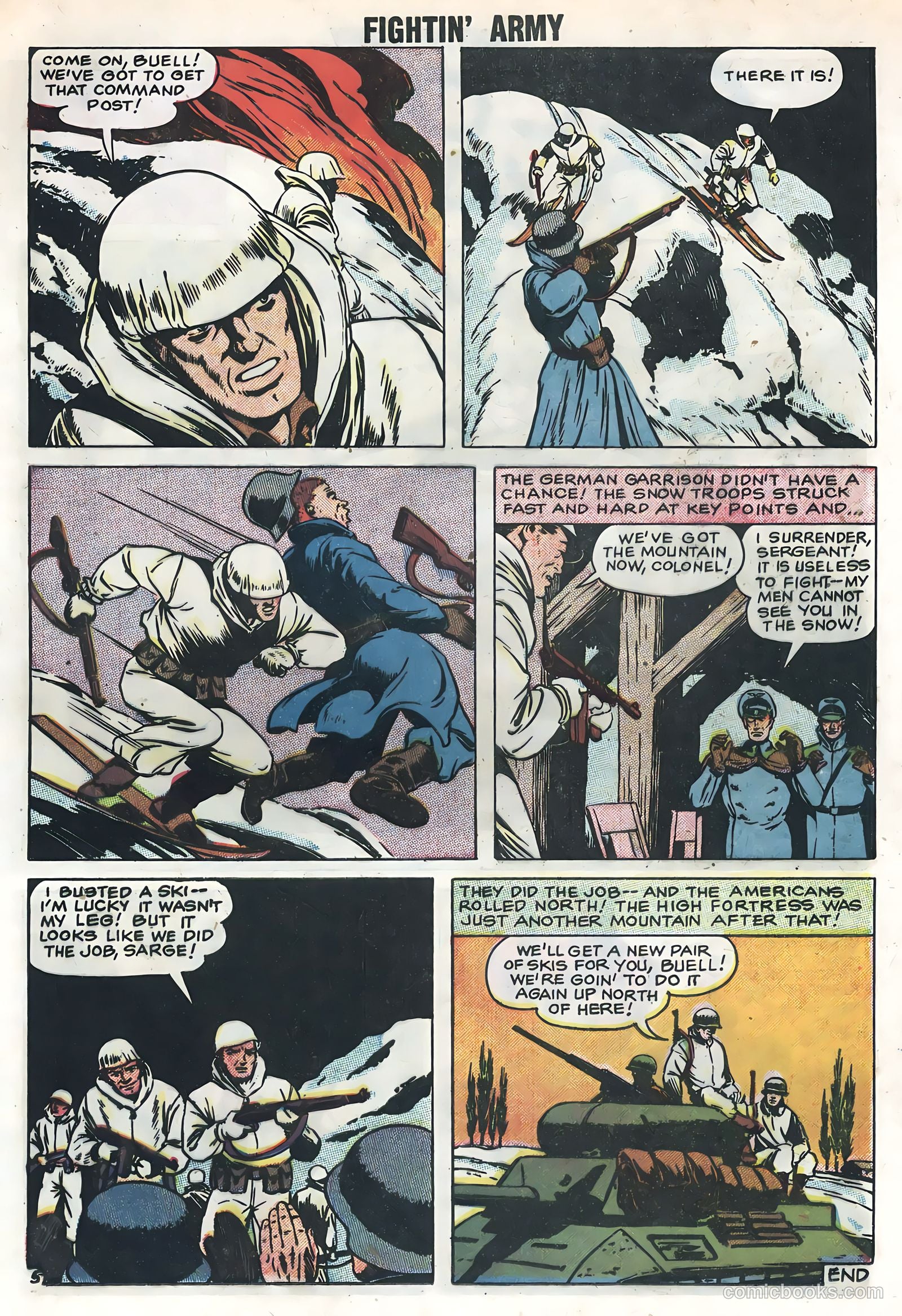 Fightin' Army #25 (1958) — page 17 of 36