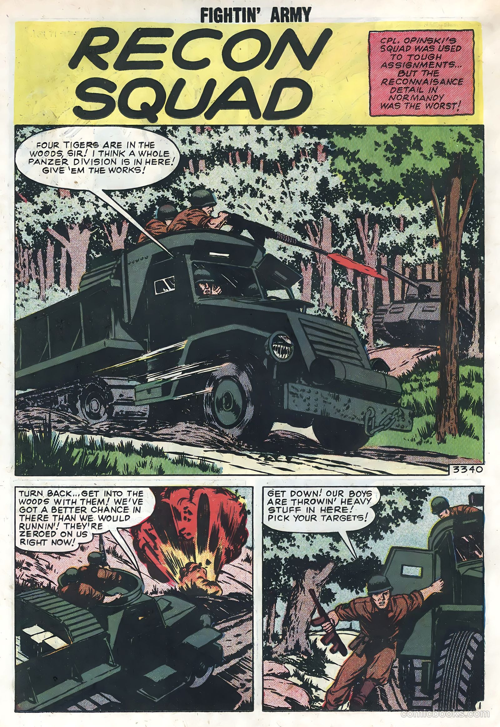 Fightin' Army #25 (1958) — page 18 of 36