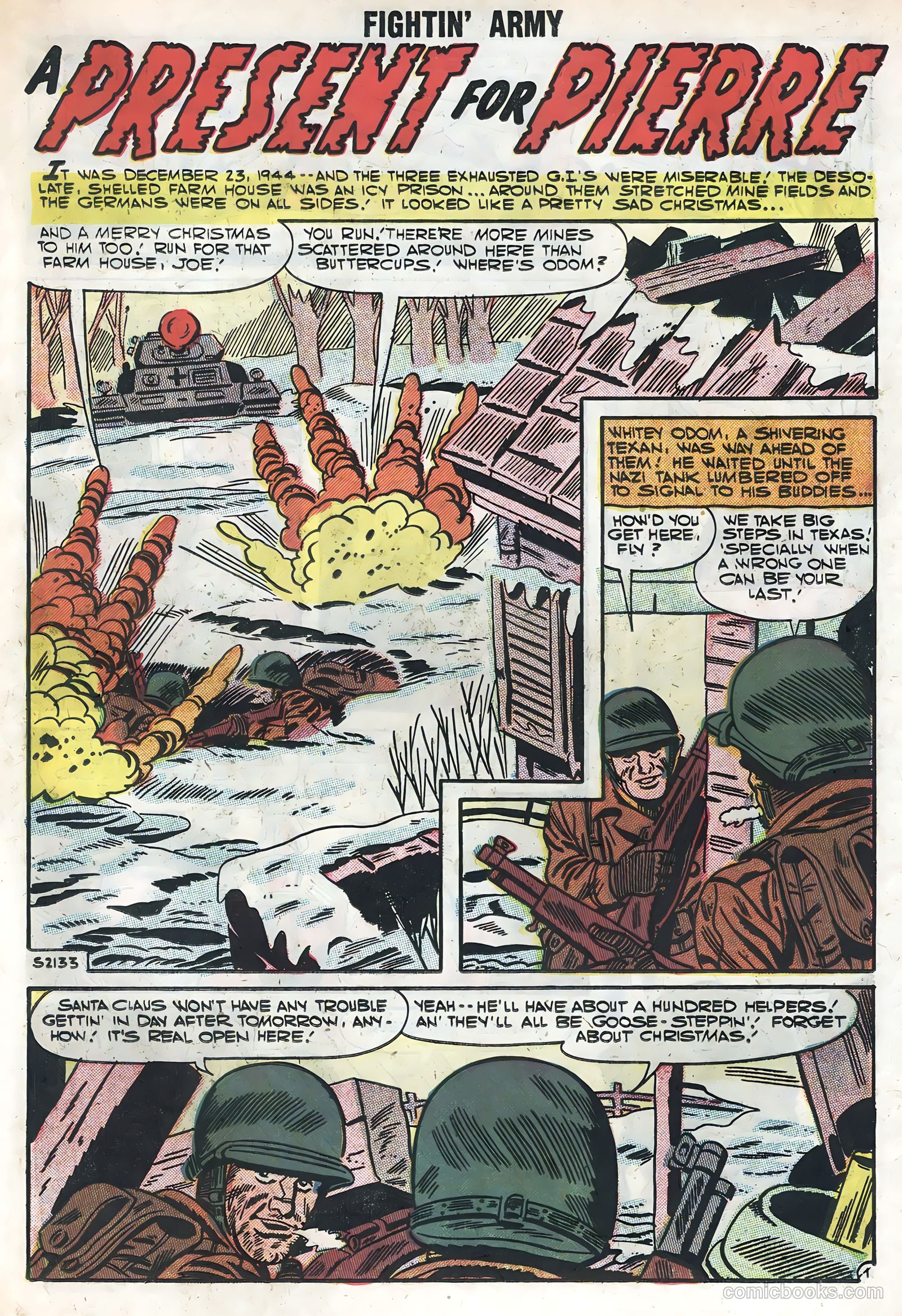 Fightin' Army #25 (1958) — page 23 of 36