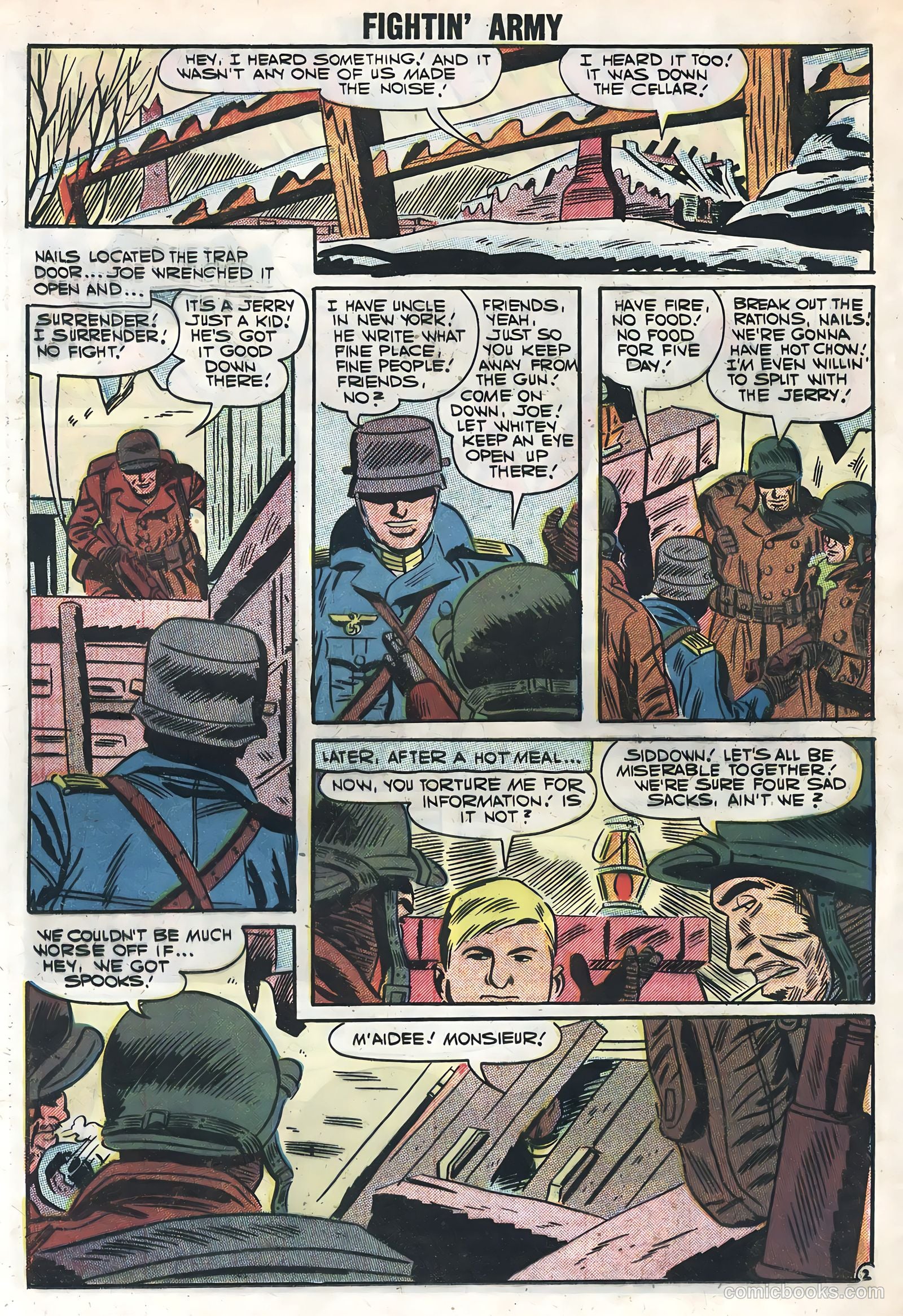 Fightin' Army #25 (1958) — page 24 of 36