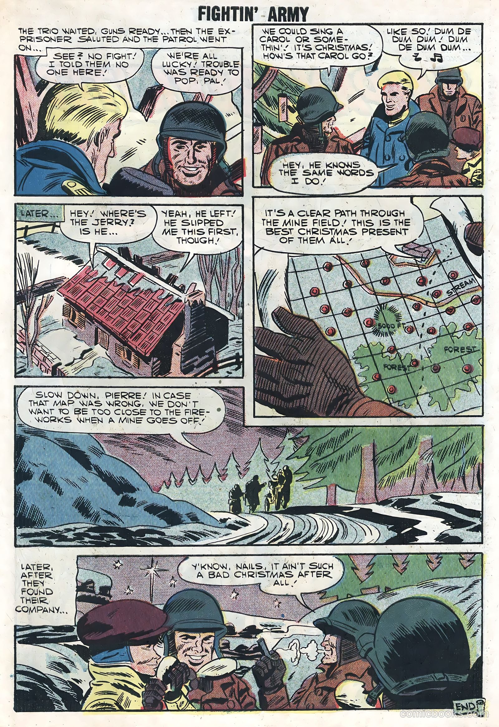Fightin' Army #25 (1958) — page 27 of 36