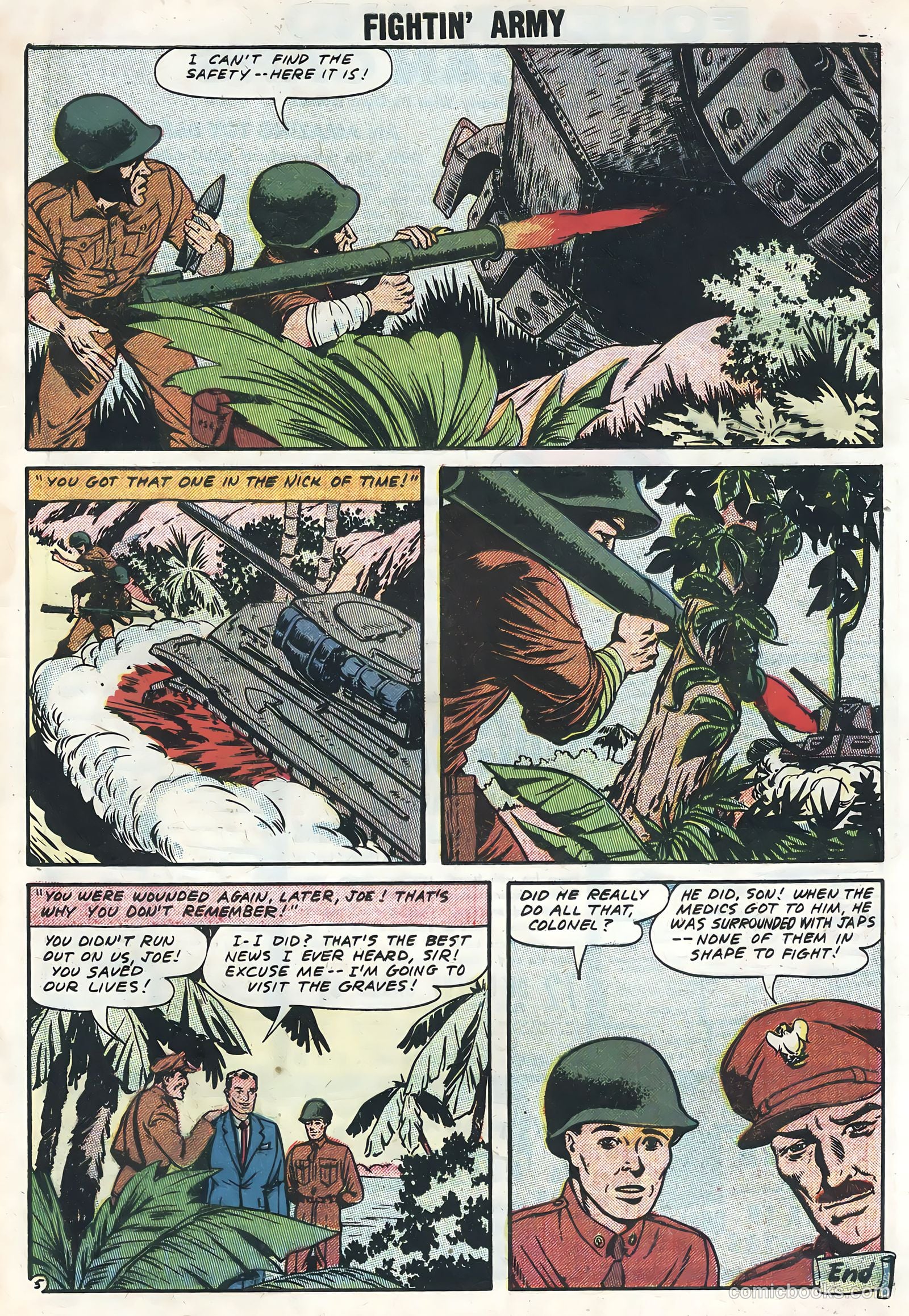 Fightin' Army #25 (1958) — page 33 of 36