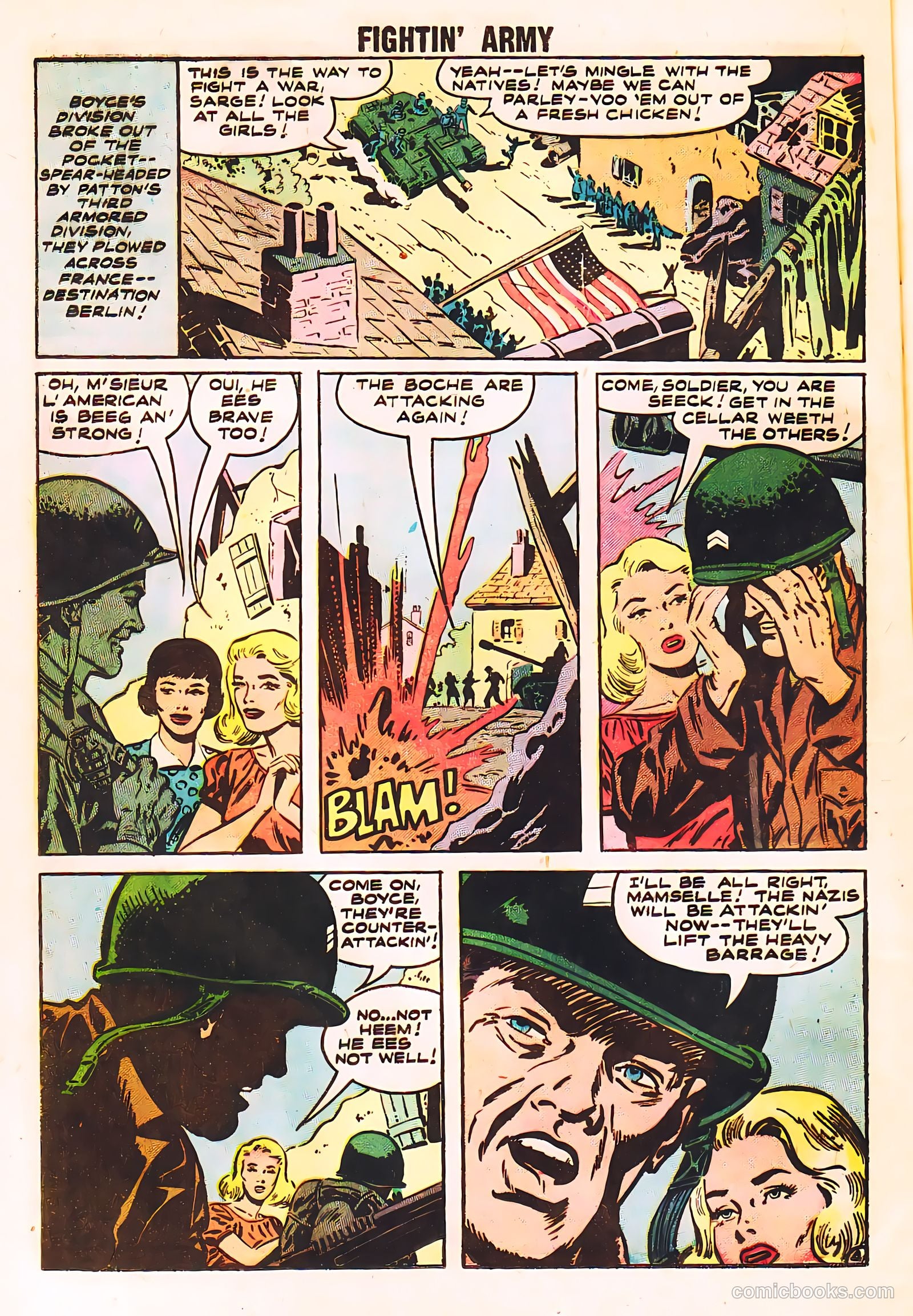 Fightin' Army #26 (1958) — page 13 of 37