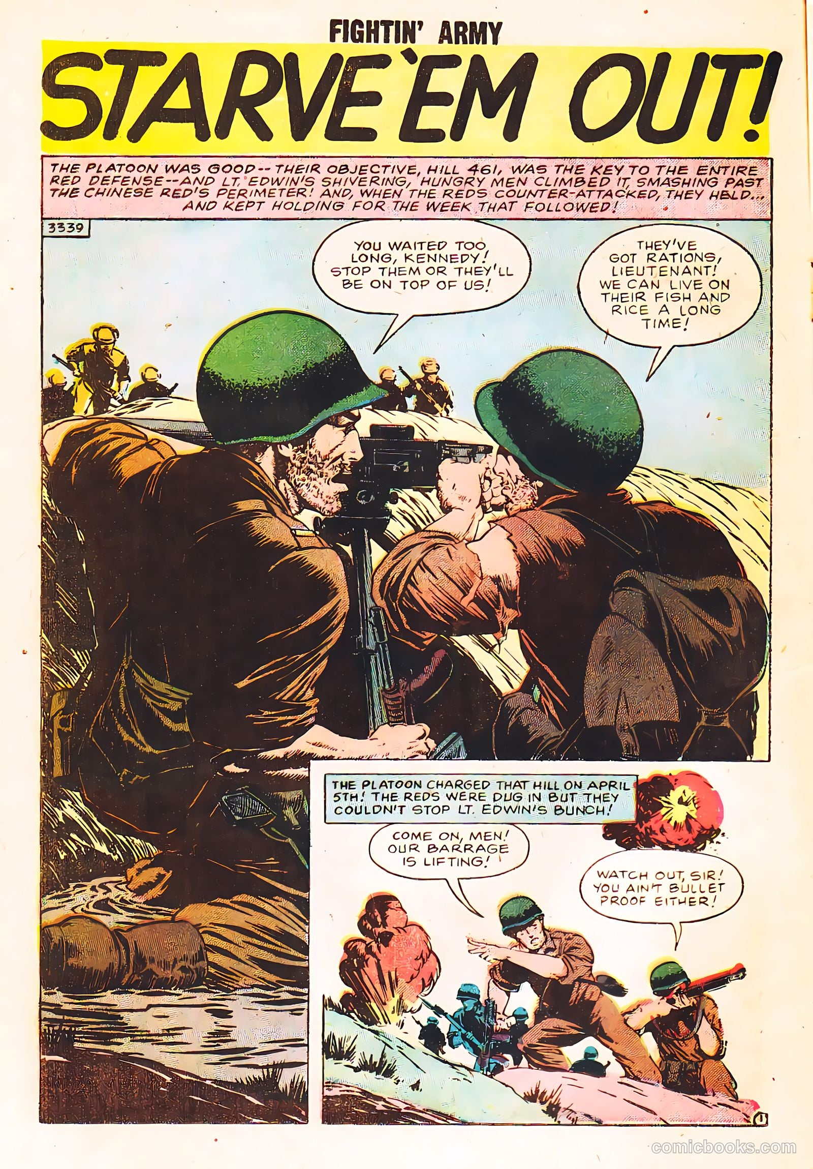 Fightin' Army #26 (1958) — page 17 of 37