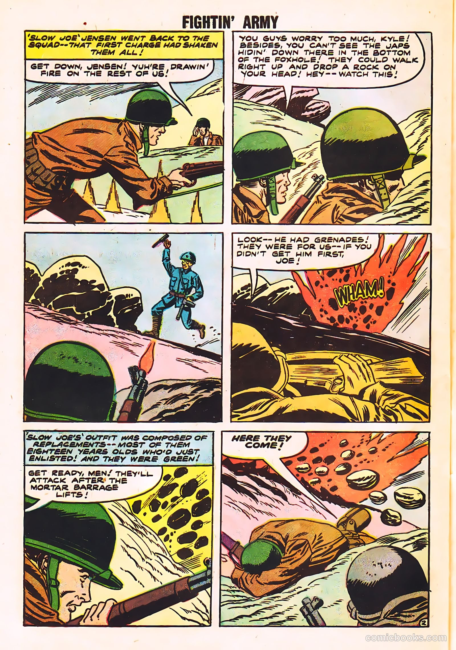 Fightin' Army #26 (1958) — page 31 of 37