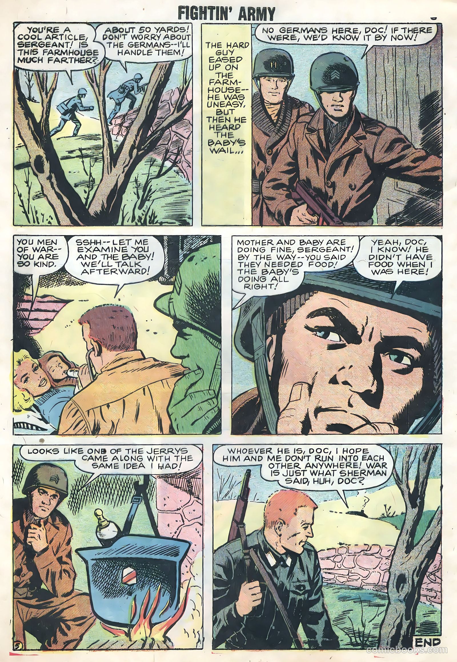 Fightin' Army #27 (1958) — page 8 of 36
