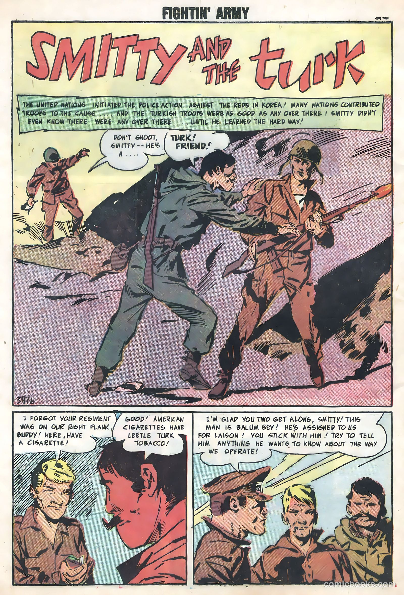 Fightin' Army #27 (1958) — page 28 of 36