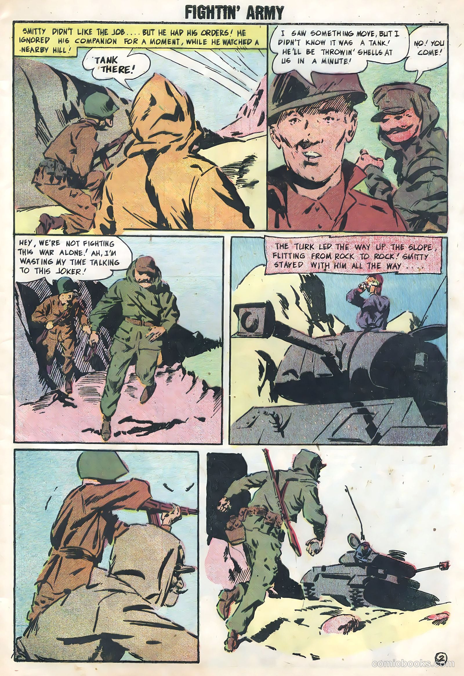 Fightin' Army #27 (1958) — page 29 of 36