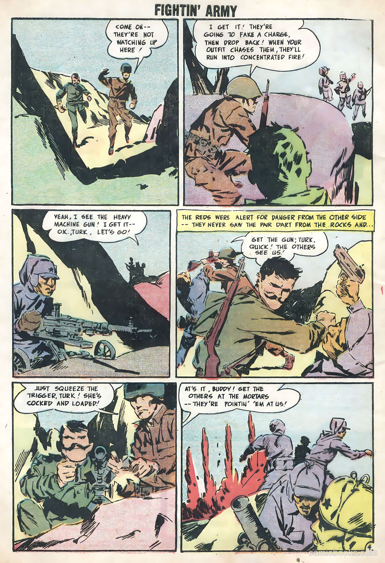 Fightin' Army #27 (1958) — page 32 of 36