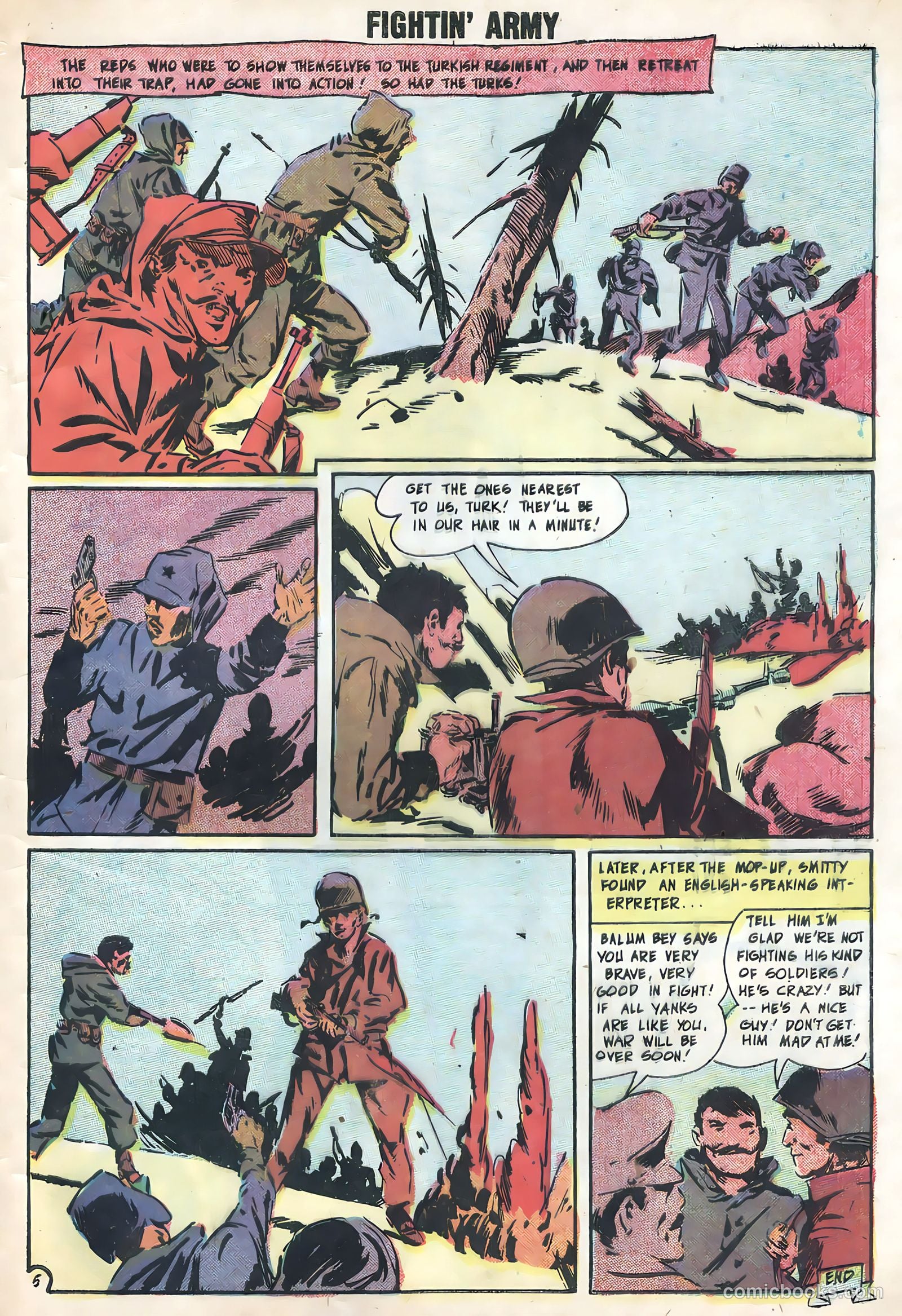 Fightin' Army #27 (1958) — page 33 of 36
