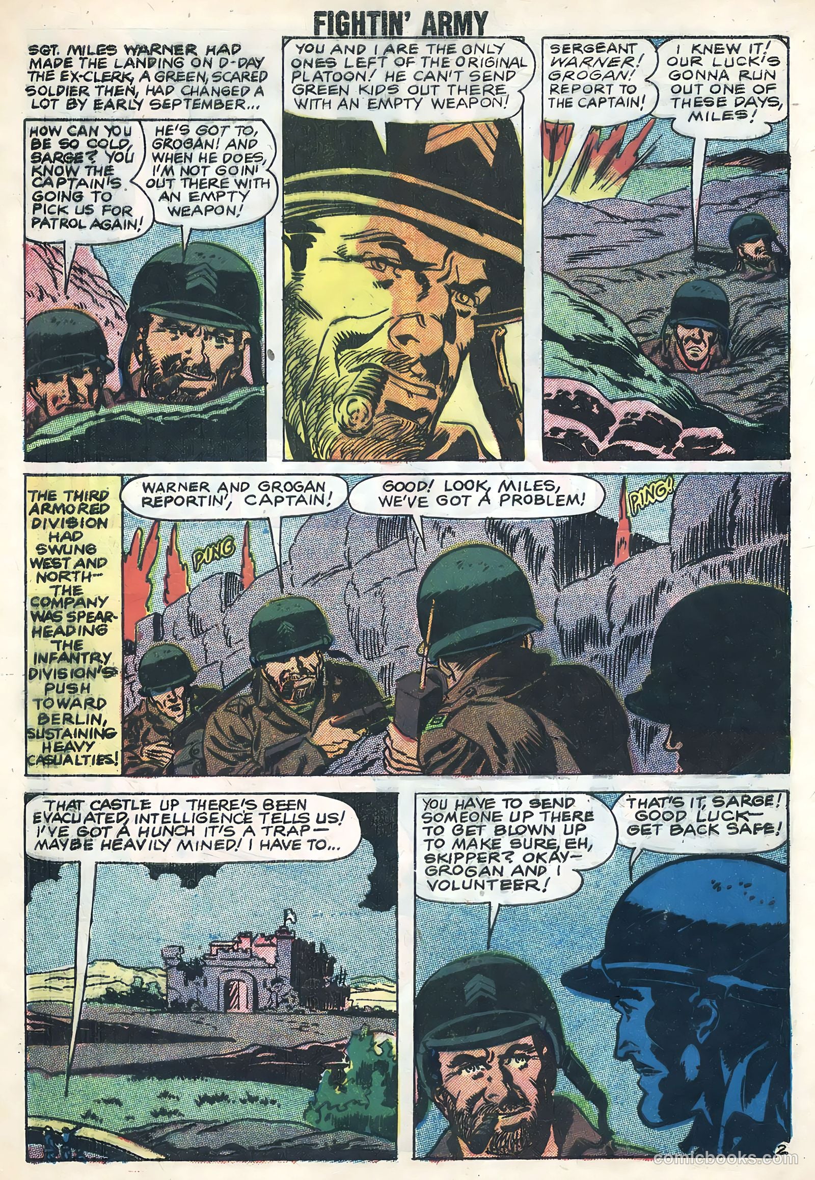Fightin' Army #28 (1959) — page 4 of 36