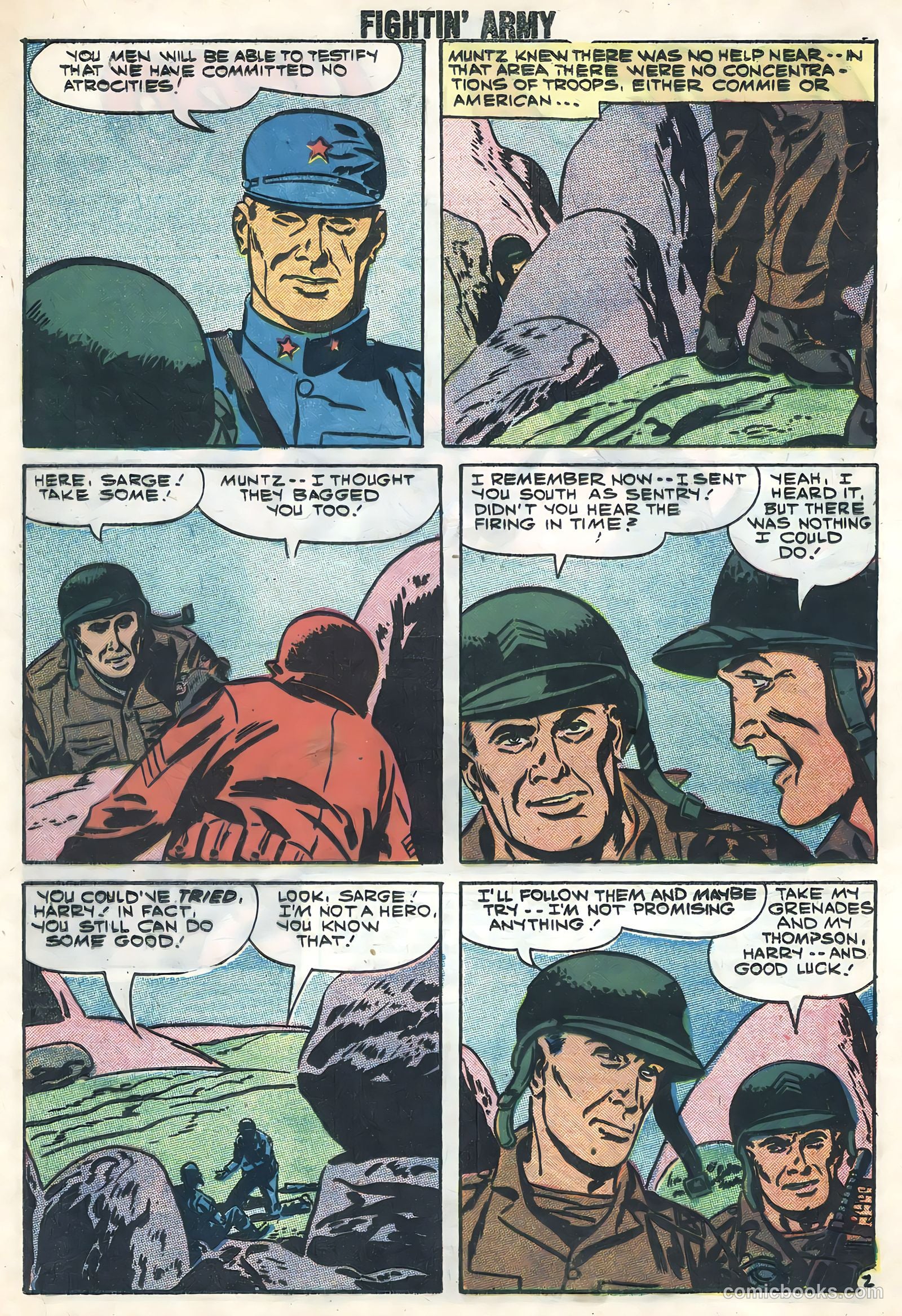 Fightin' Army #28 (1959) — page 20 of 36