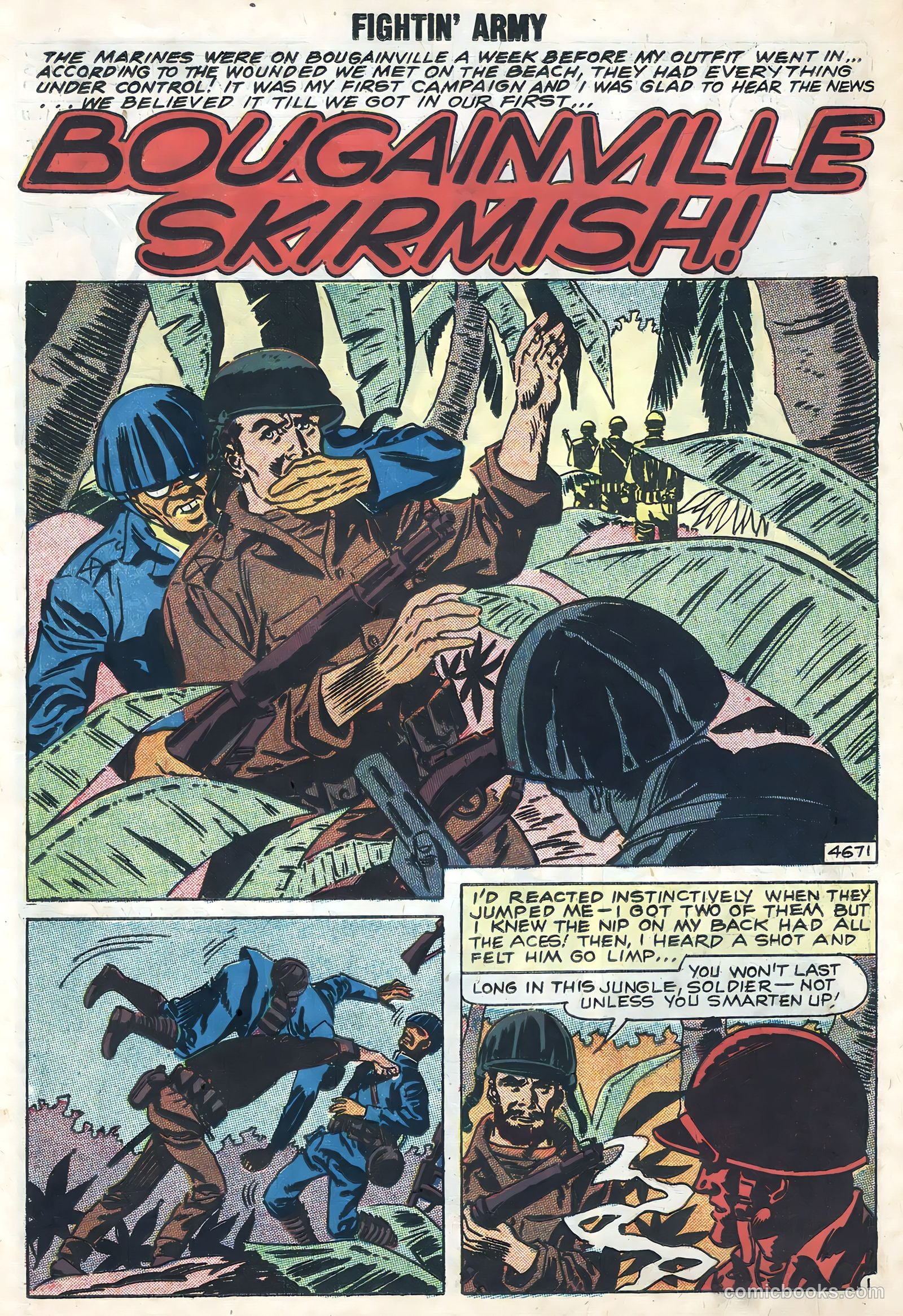 Fightin' Army #28 (1959) — page 23 of 36