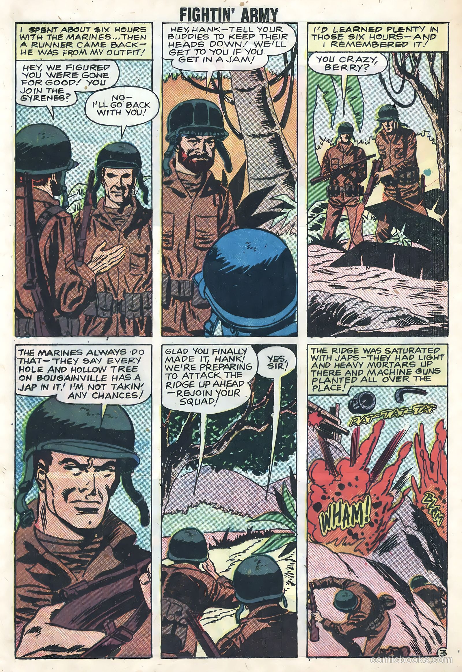 Fightin' Army #28 (1959) — page 25 of 36