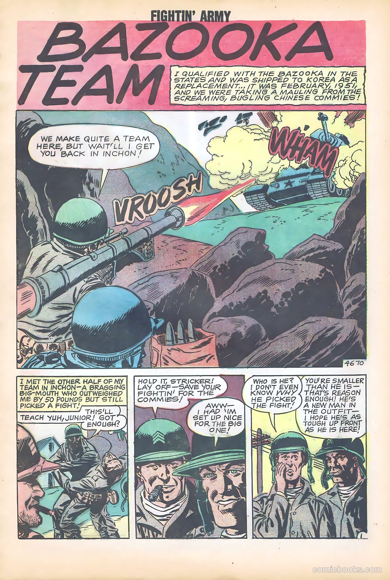 Fightin' Army #29 (1959) — page 27 of 35