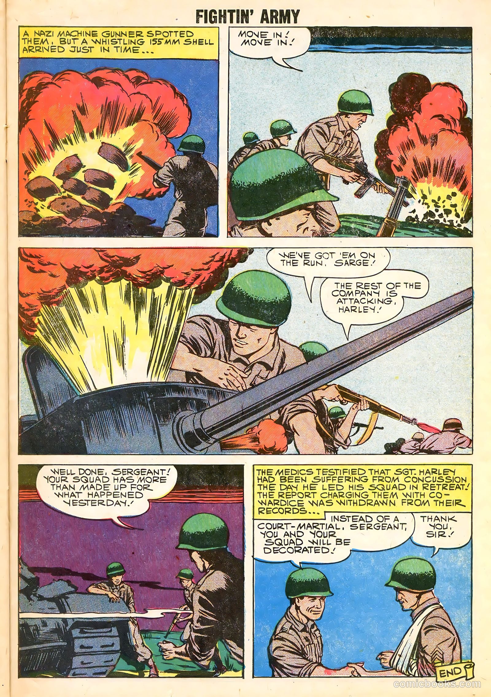 Fightin' Army #30 (1959) — page 23 of 36