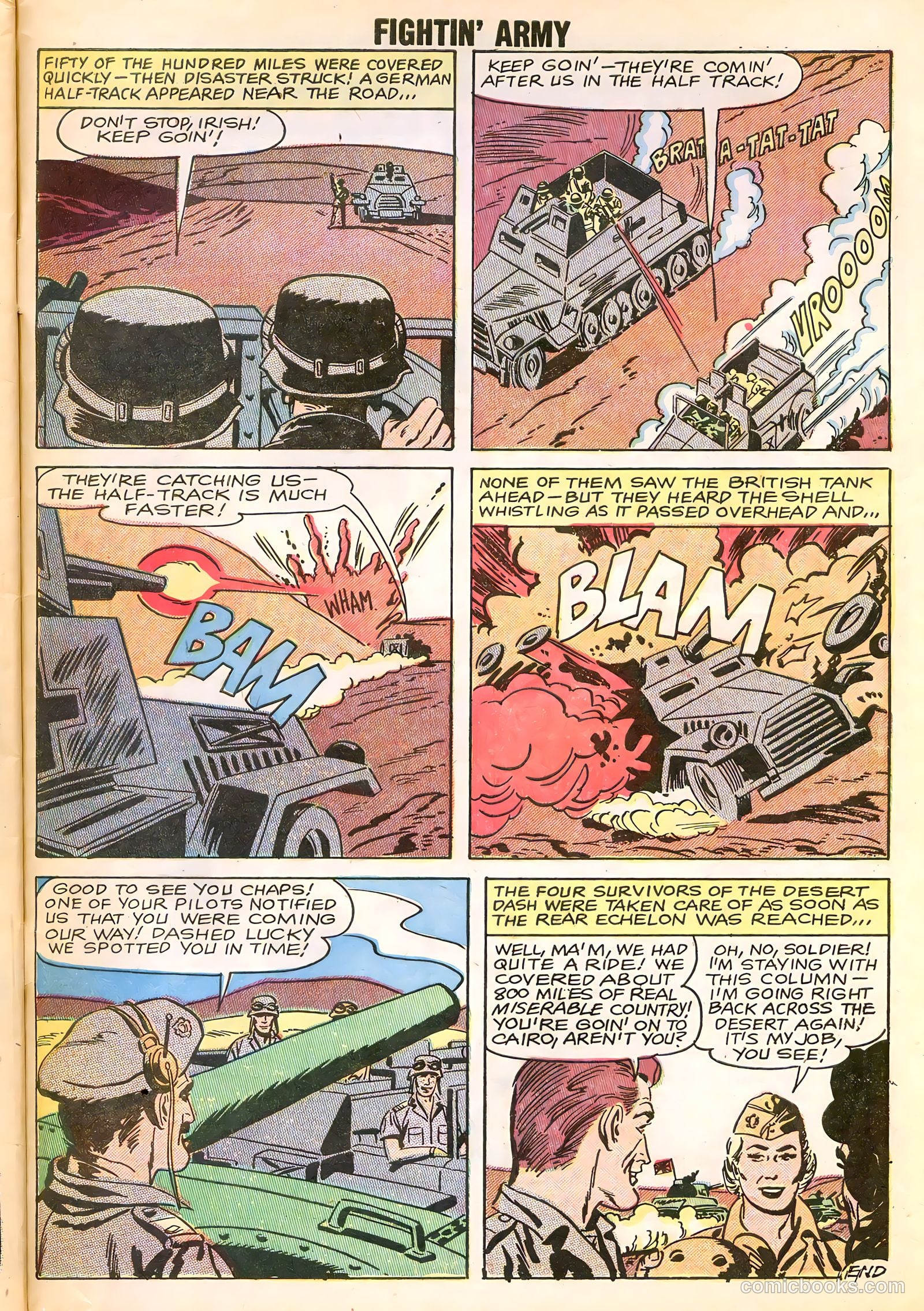Fightin' Army #30 (1959) — page 33 of 36