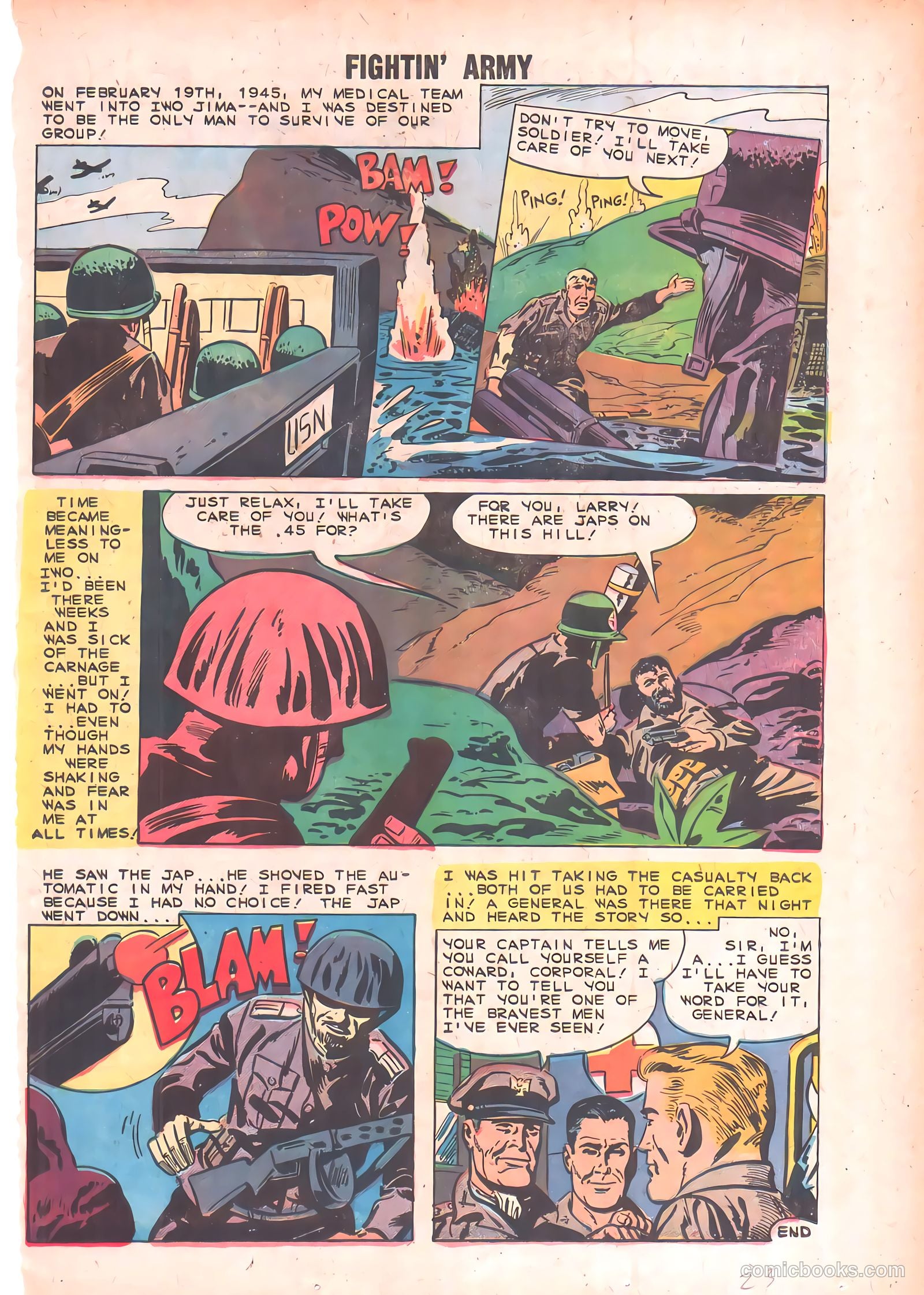 Fightin' Army #31 (1959) — page 23 of 36