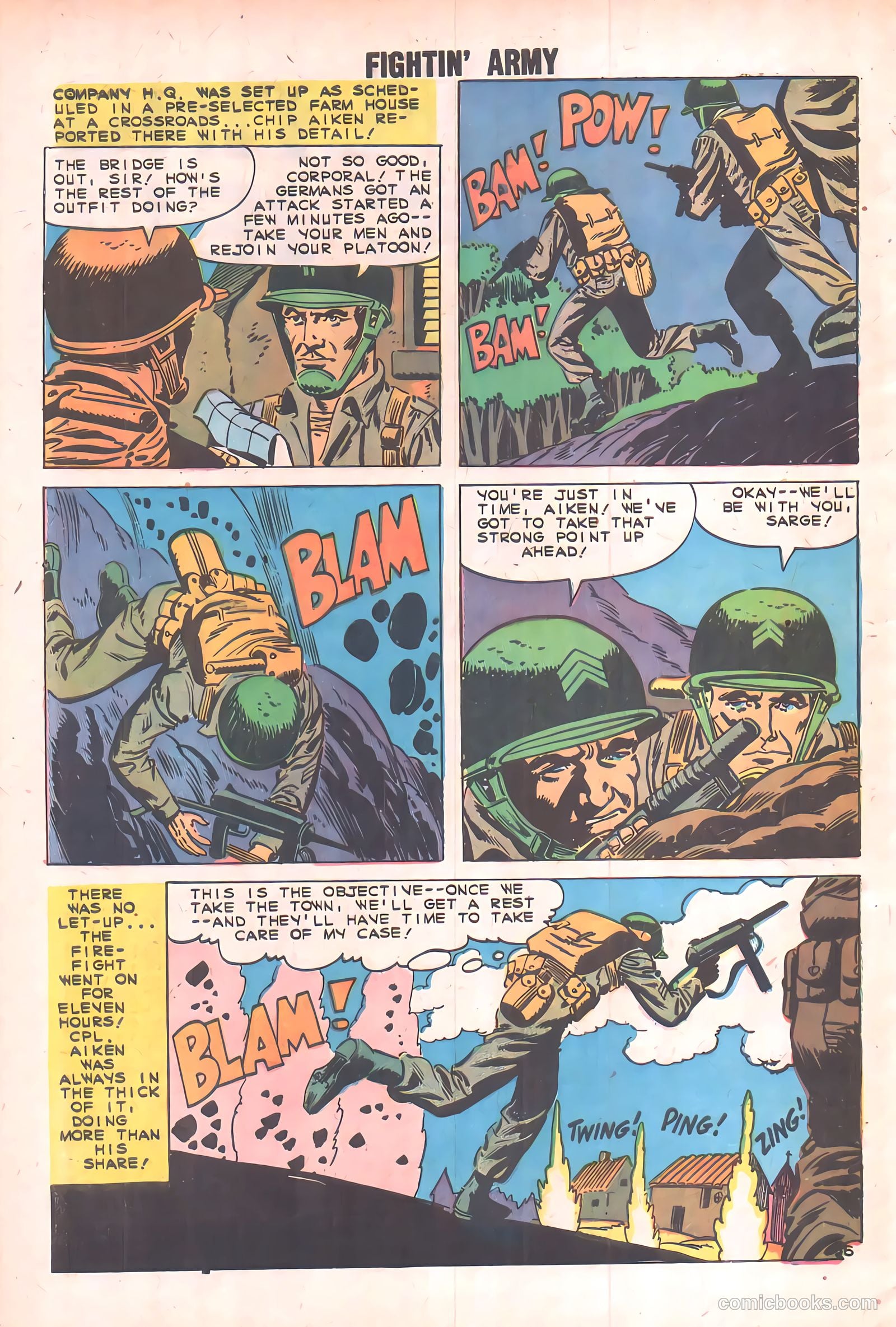 Fightin' Army #31 (1959) — page 32 of 36