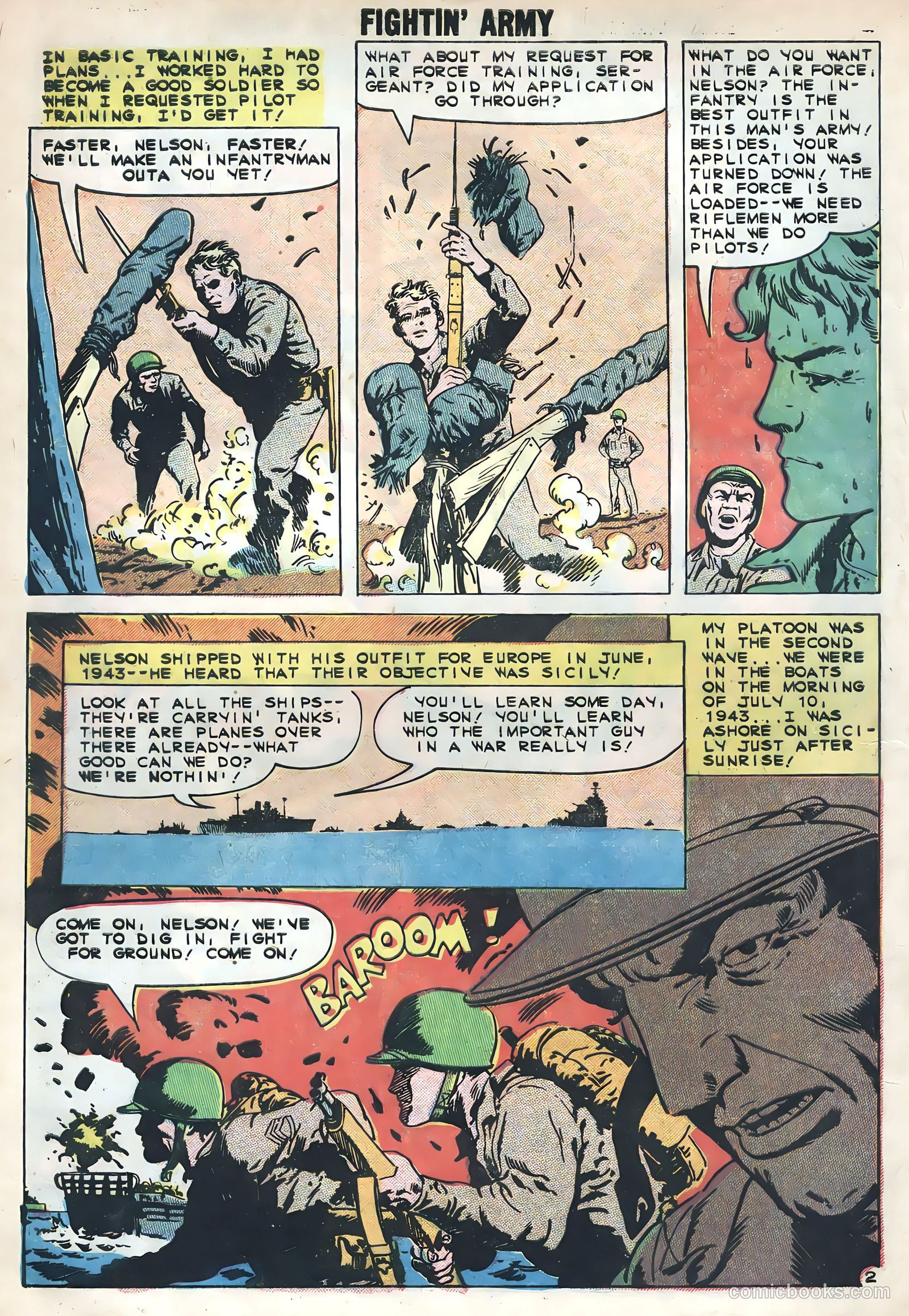 Fightin' Army #32 (1959) — page 4 of 36