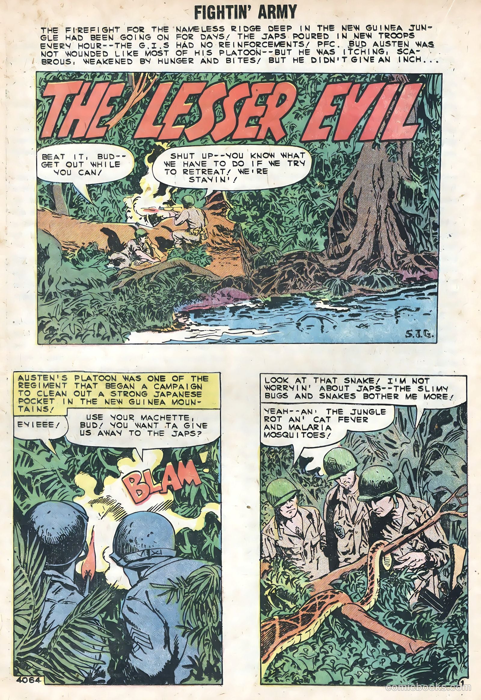 Fightin' Army #32 (1959) — page 20 of 36