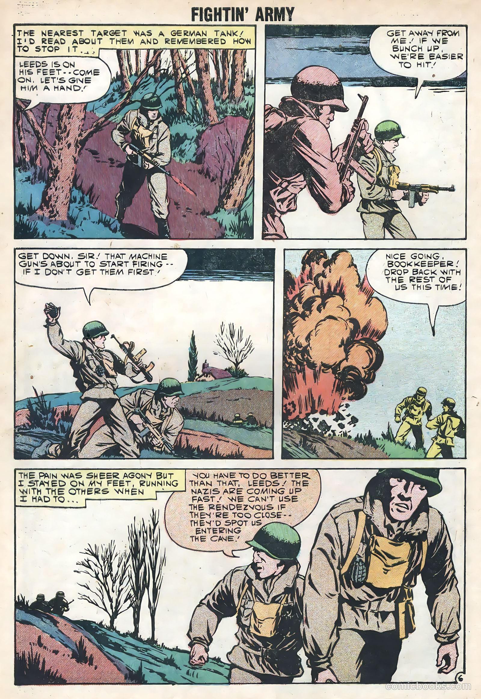 Fightin' Army #32 (1959) — page 32 of 36