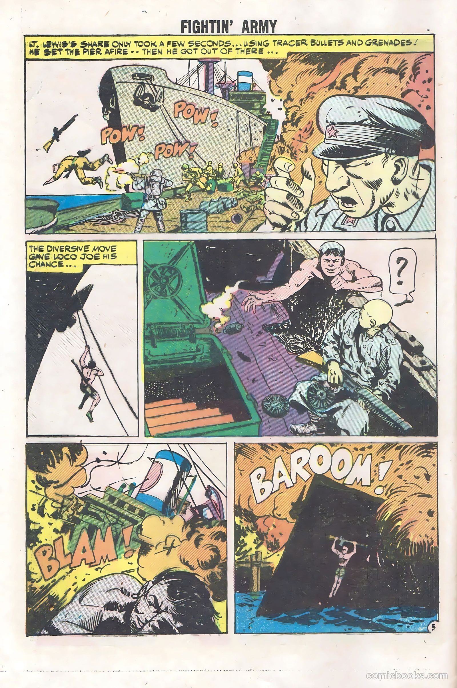 Fightin' Army #33 (1960) — page 8 of 36
